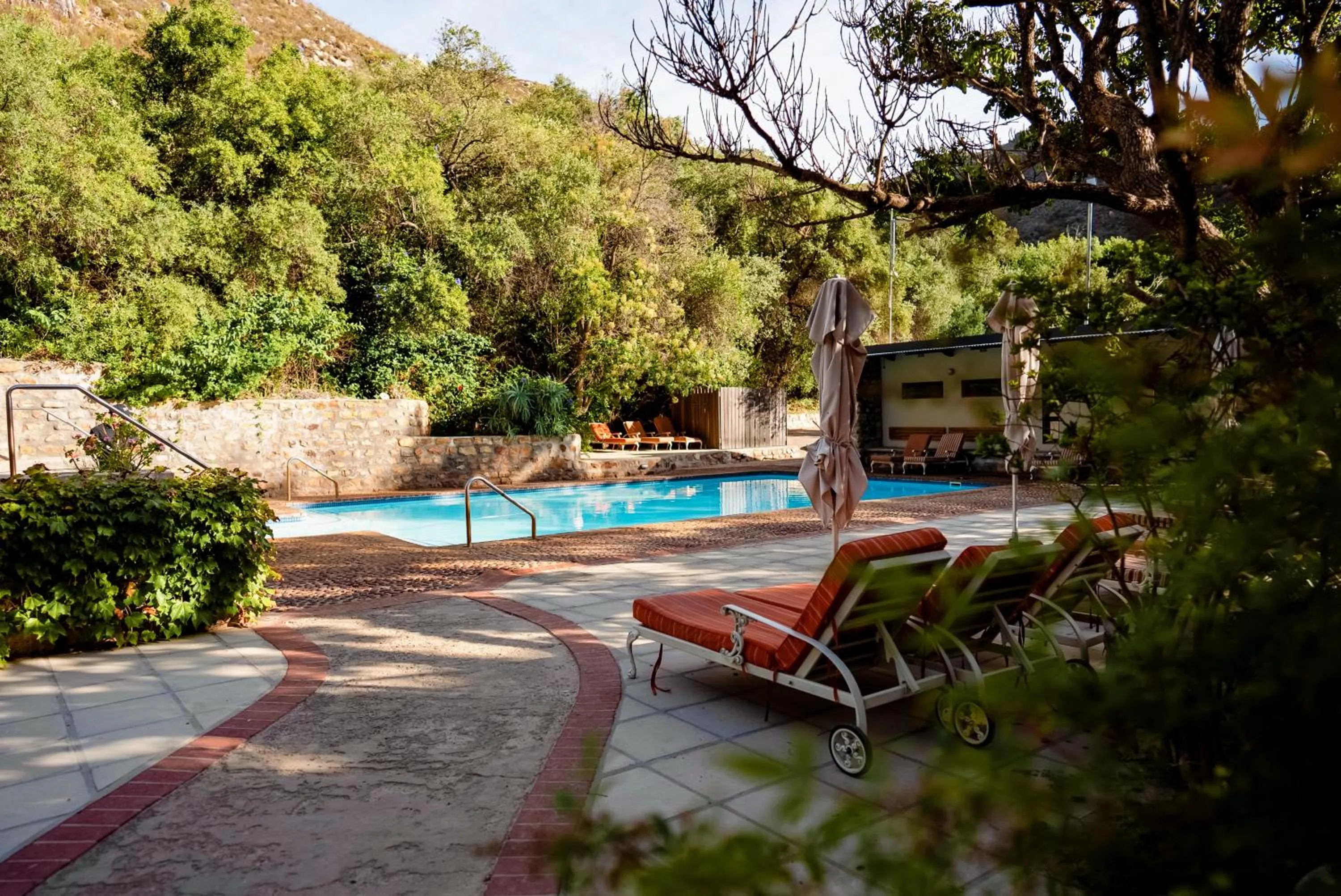 Swimming pool in The Baths Natural Hot Springs