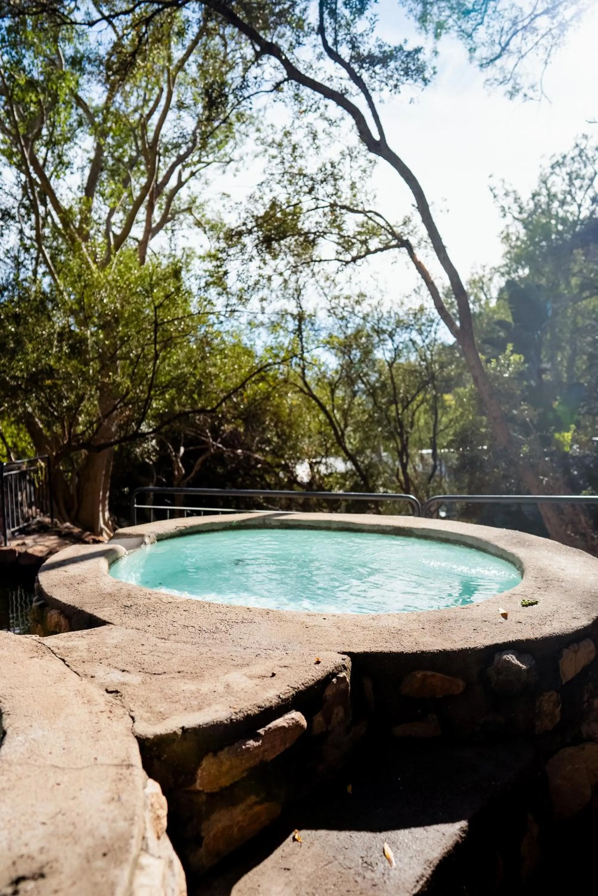 Hot Spring Bath in The Baths Natural Hot Springs