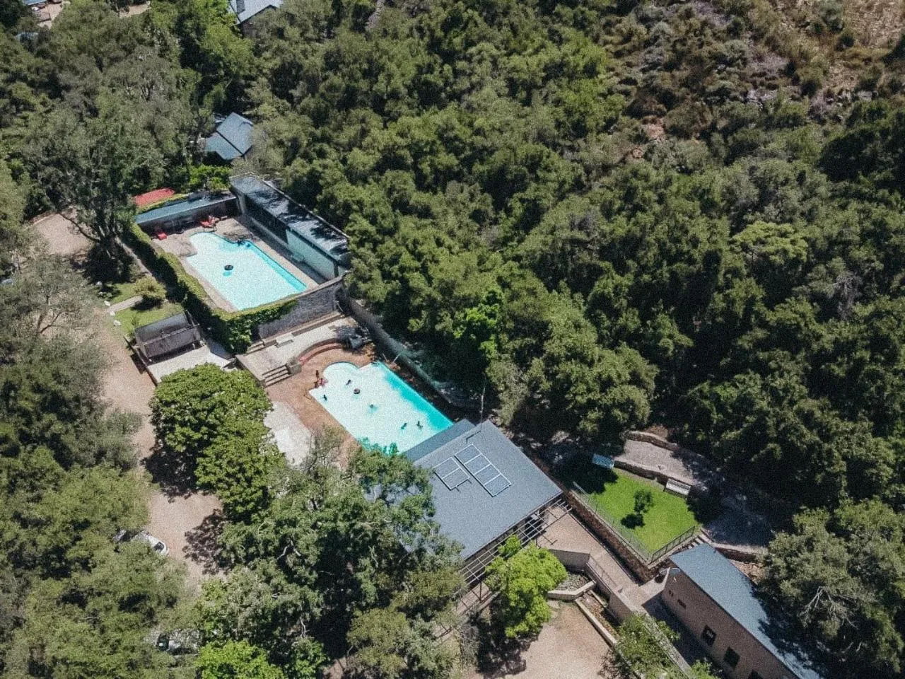 Swimming pool in The Baths Natural Hot Springs