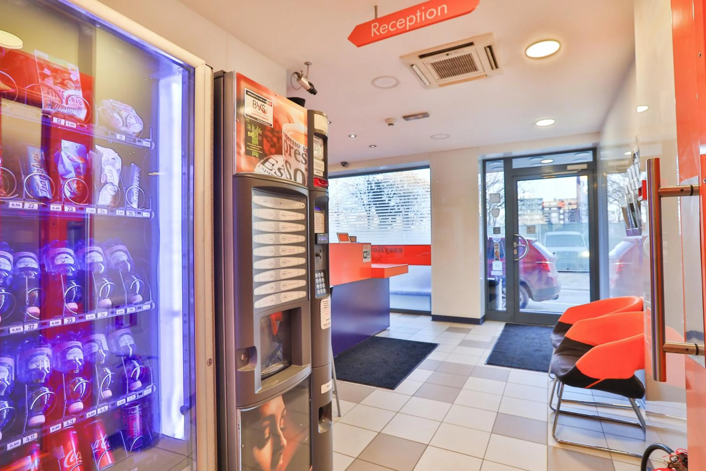 Lobby or reception in easyHotel Sofia