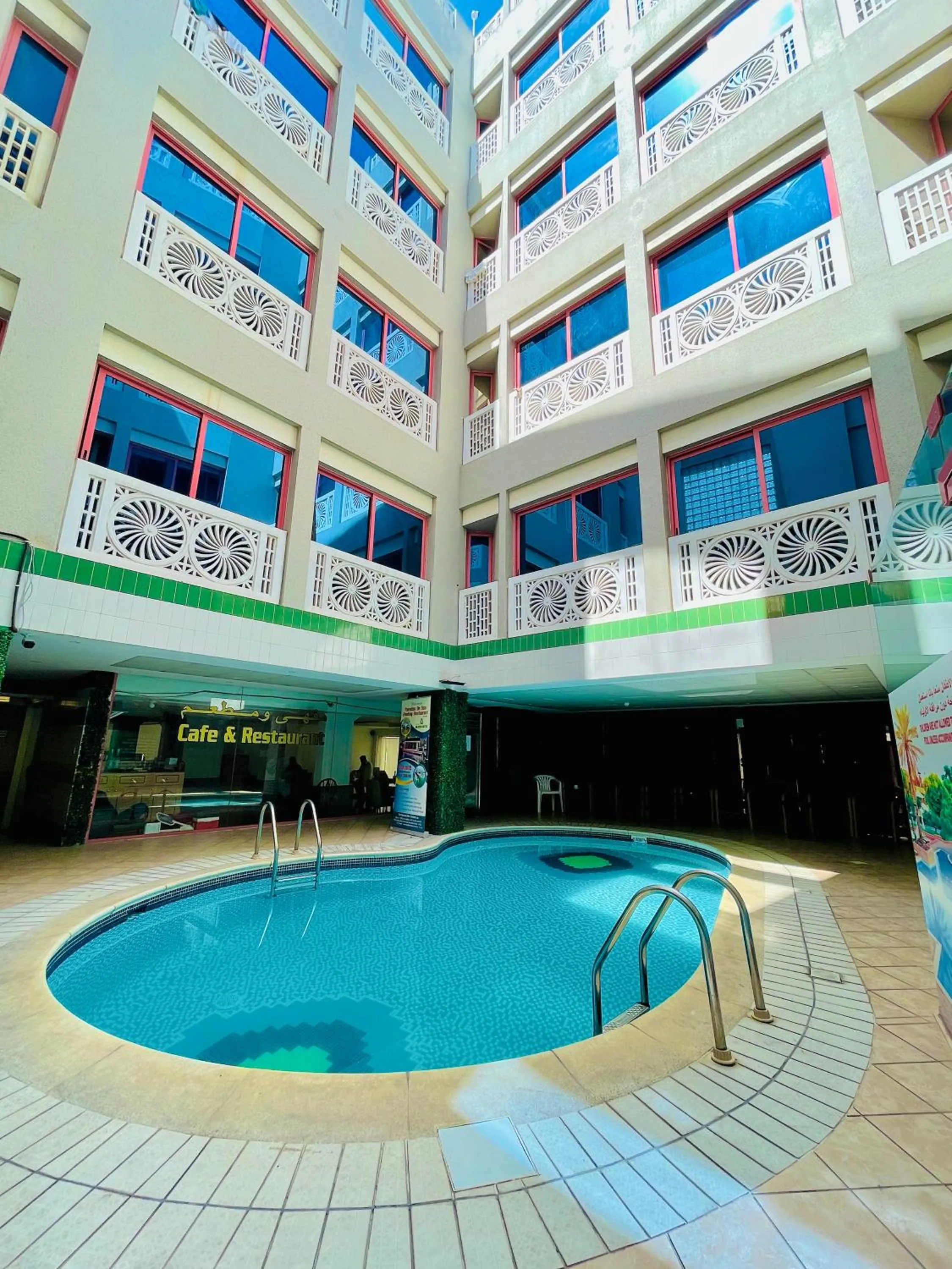 Property building in Queens Hotel Next Sabkha Bus Station