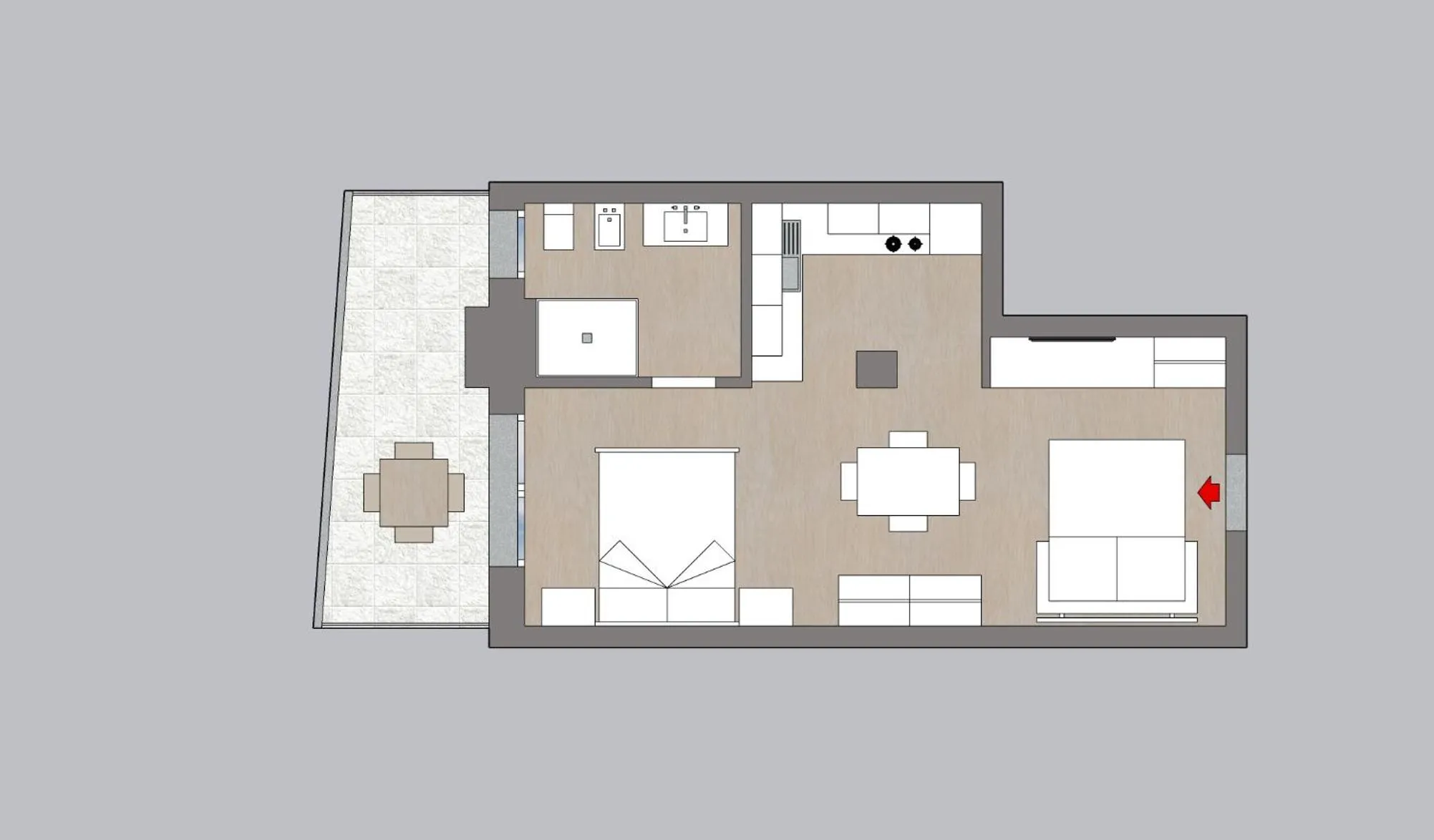 Floor plan in Residence Armony