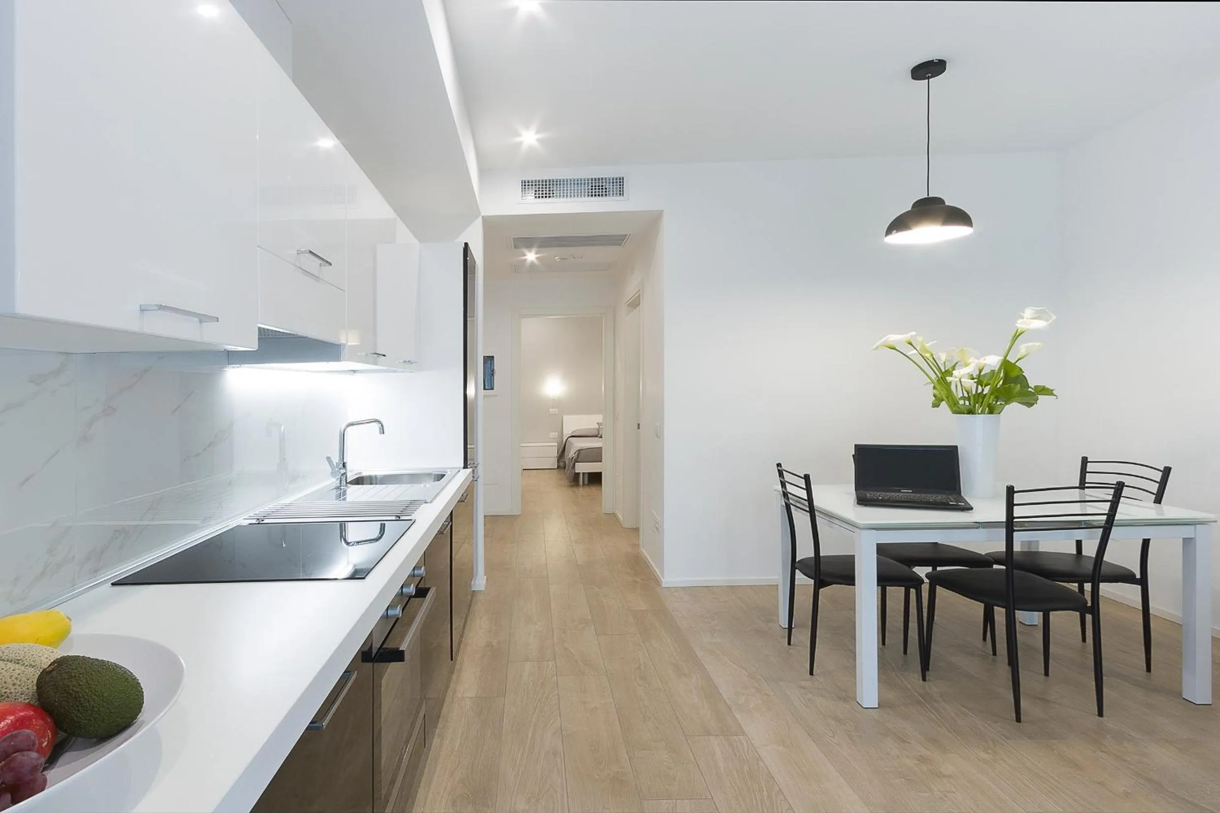 Communal kitchen in Residence Armony