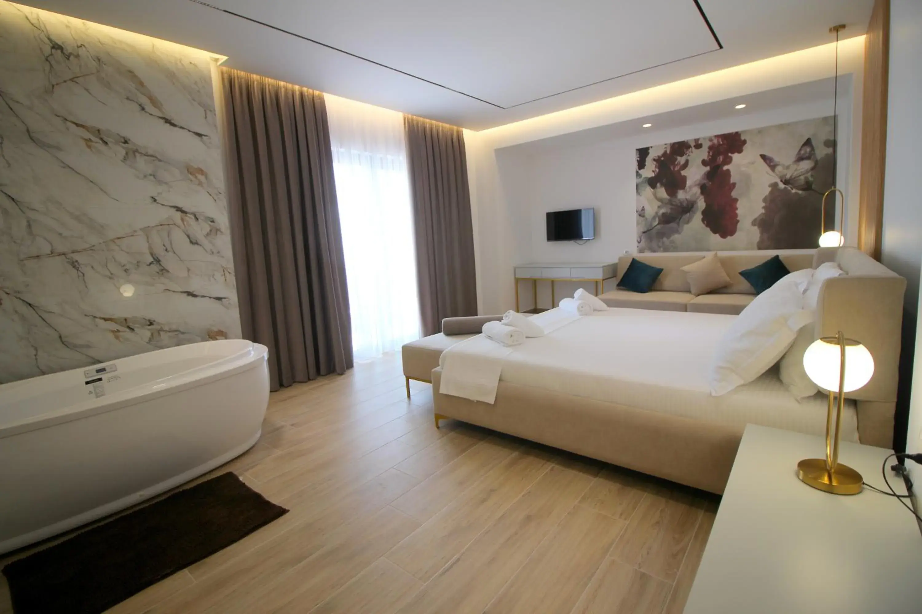 Bed in Julia Hotel Bed in Julia Hotel