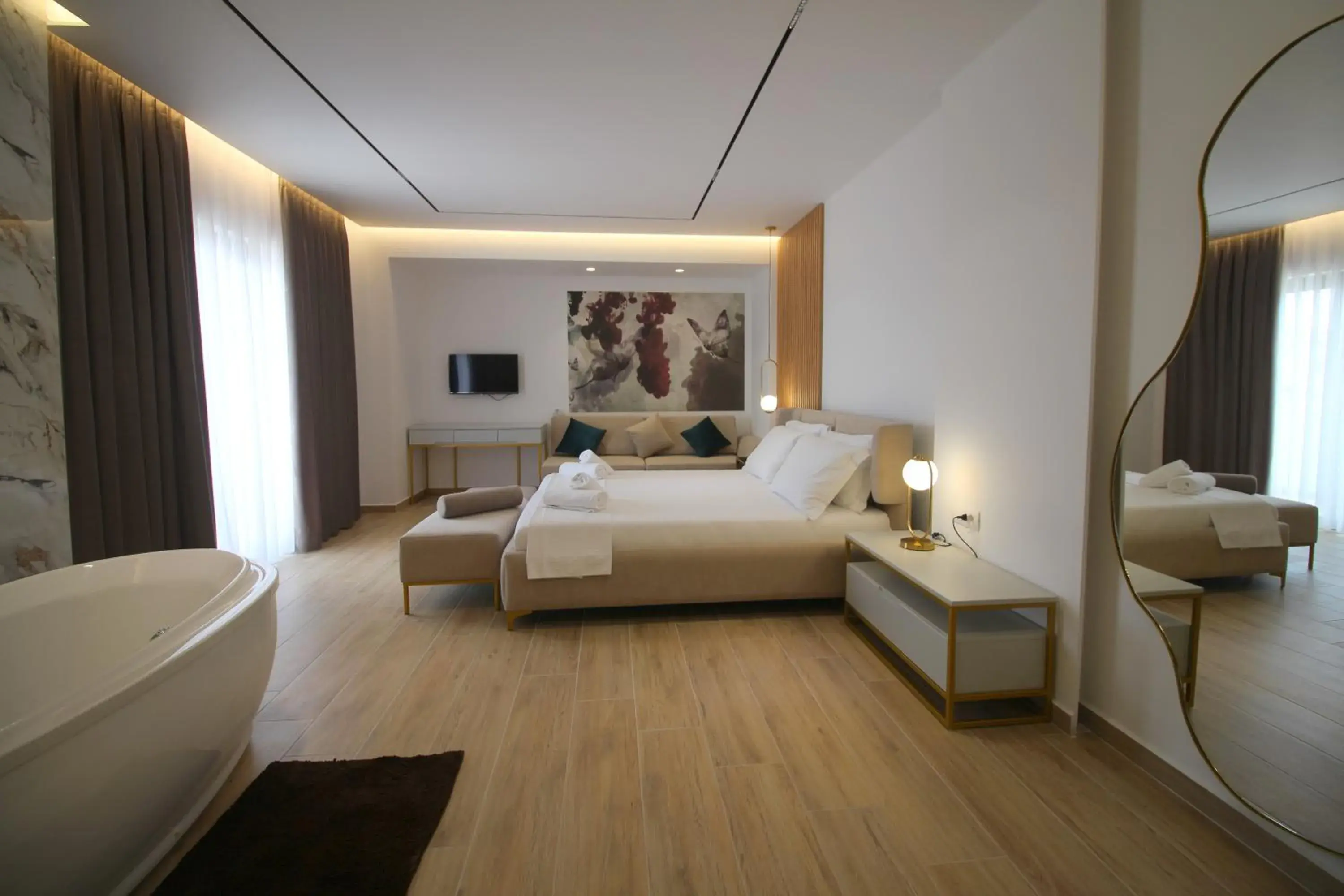 Bed in Julia Hotel Bed in Julia Hotel