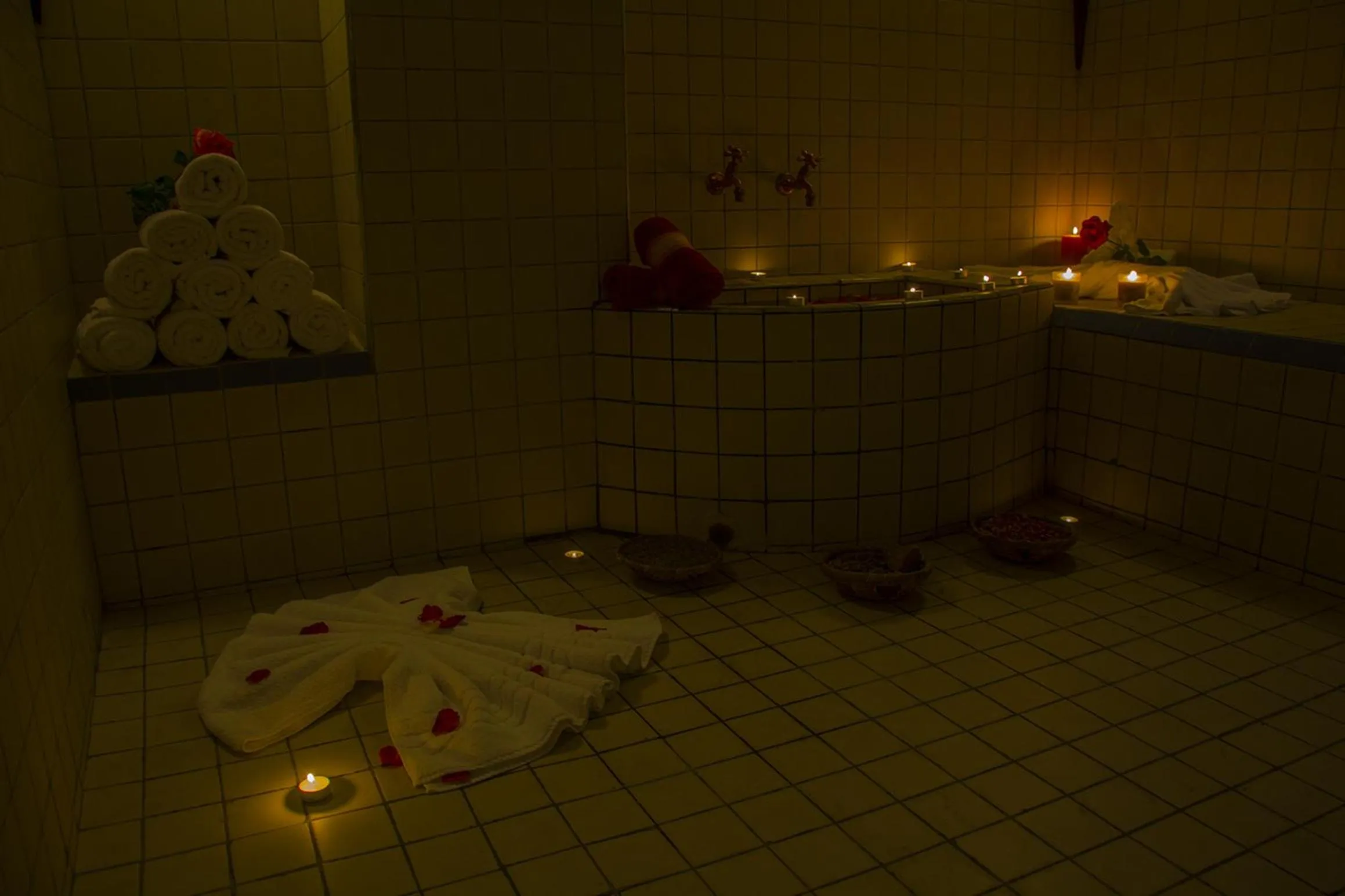 Steam room in Hôtel Racine