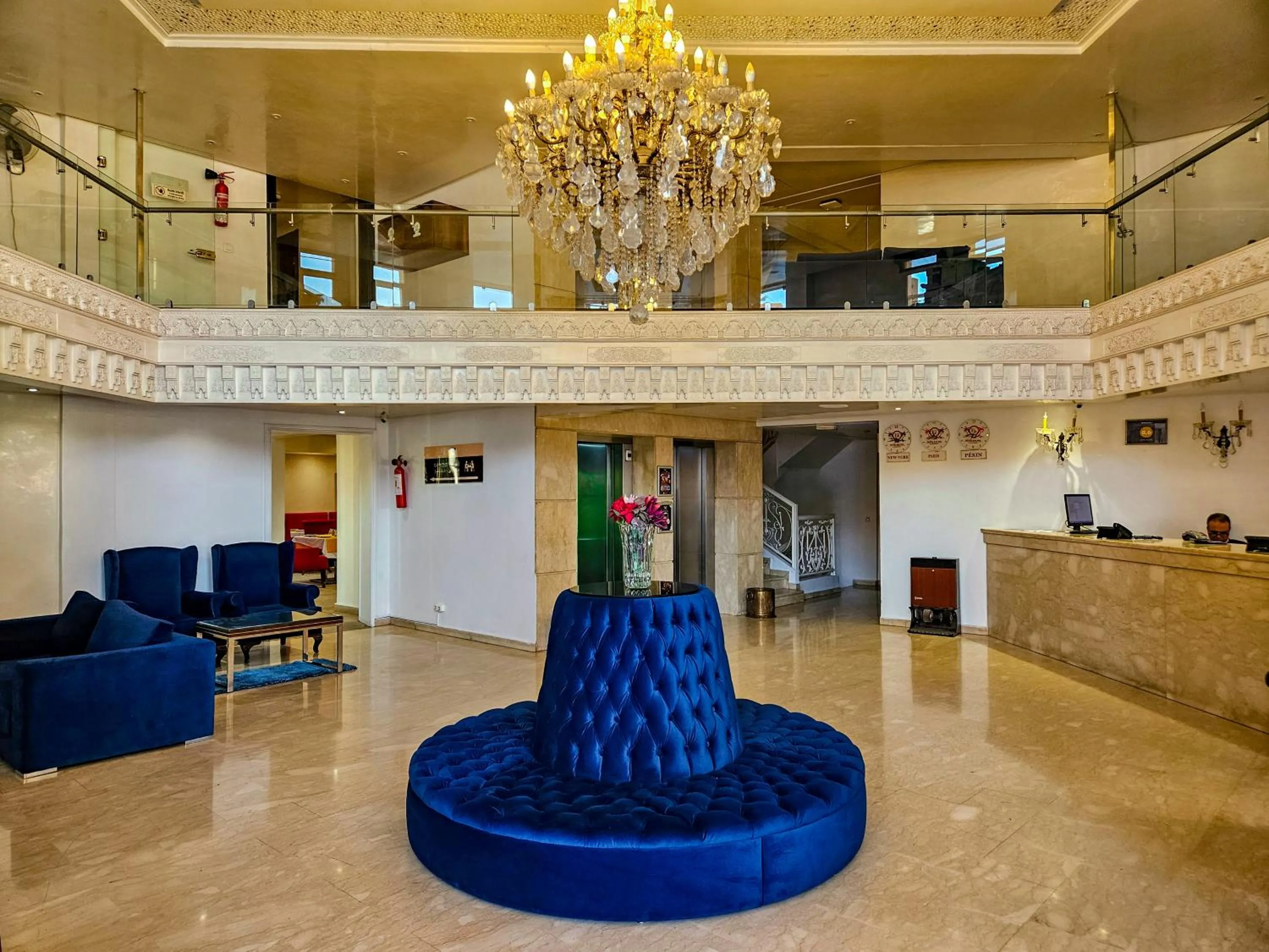 Living room in Hôtel Racine
