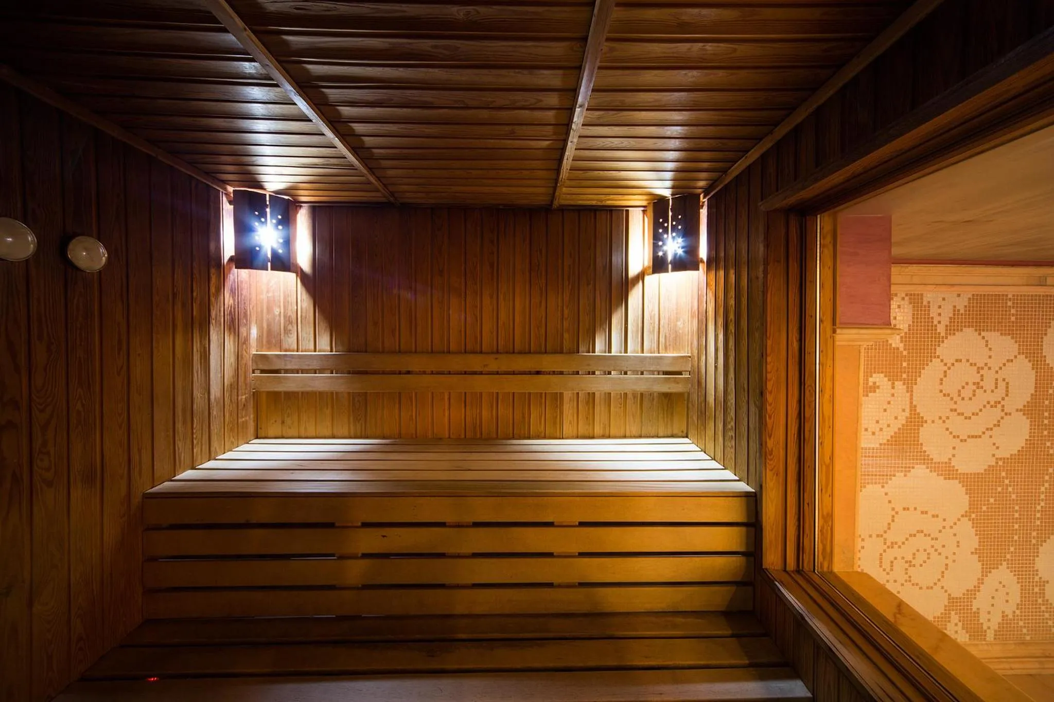 Sauna in Hotel Club Central