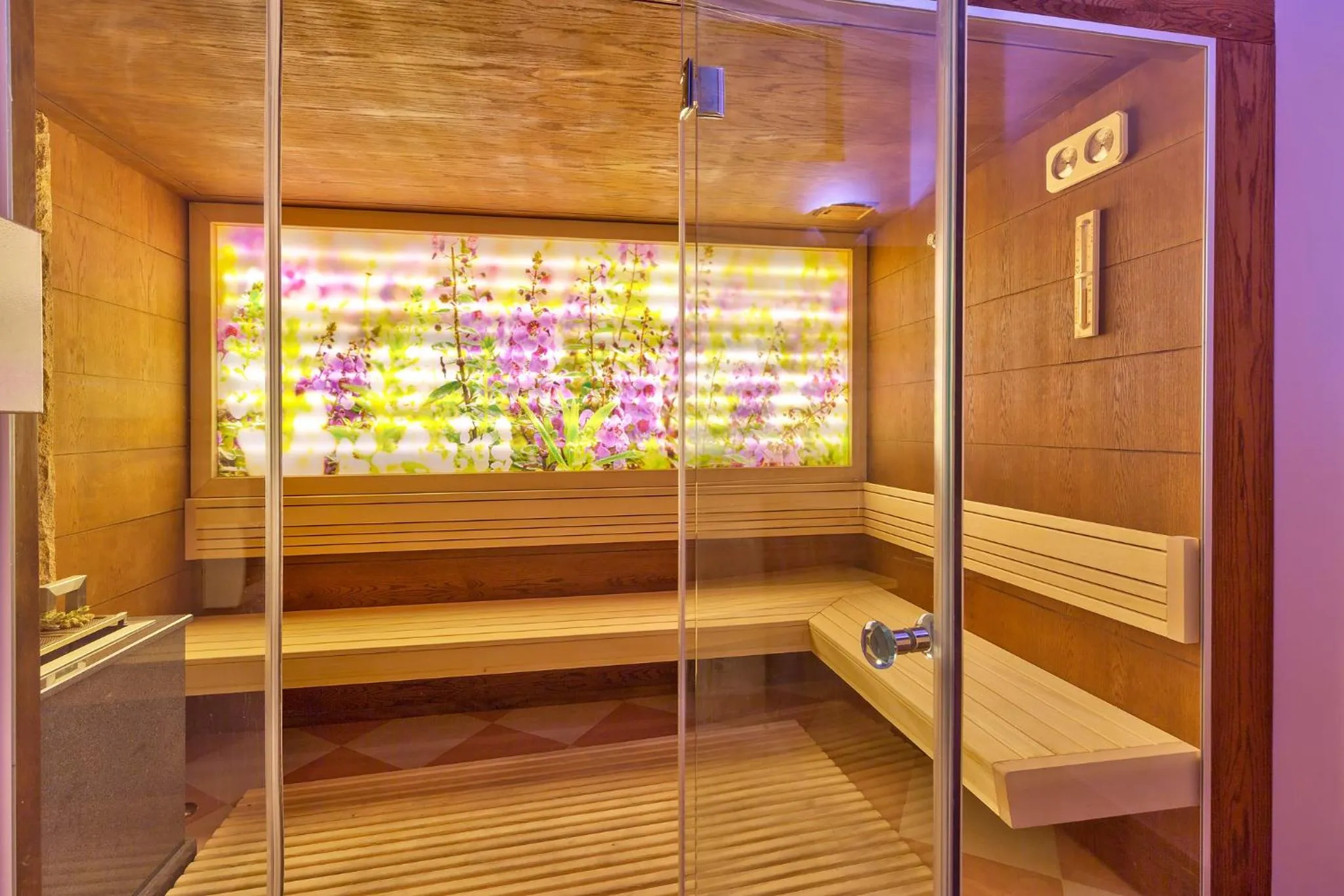 Sauna in Hotel Club Central