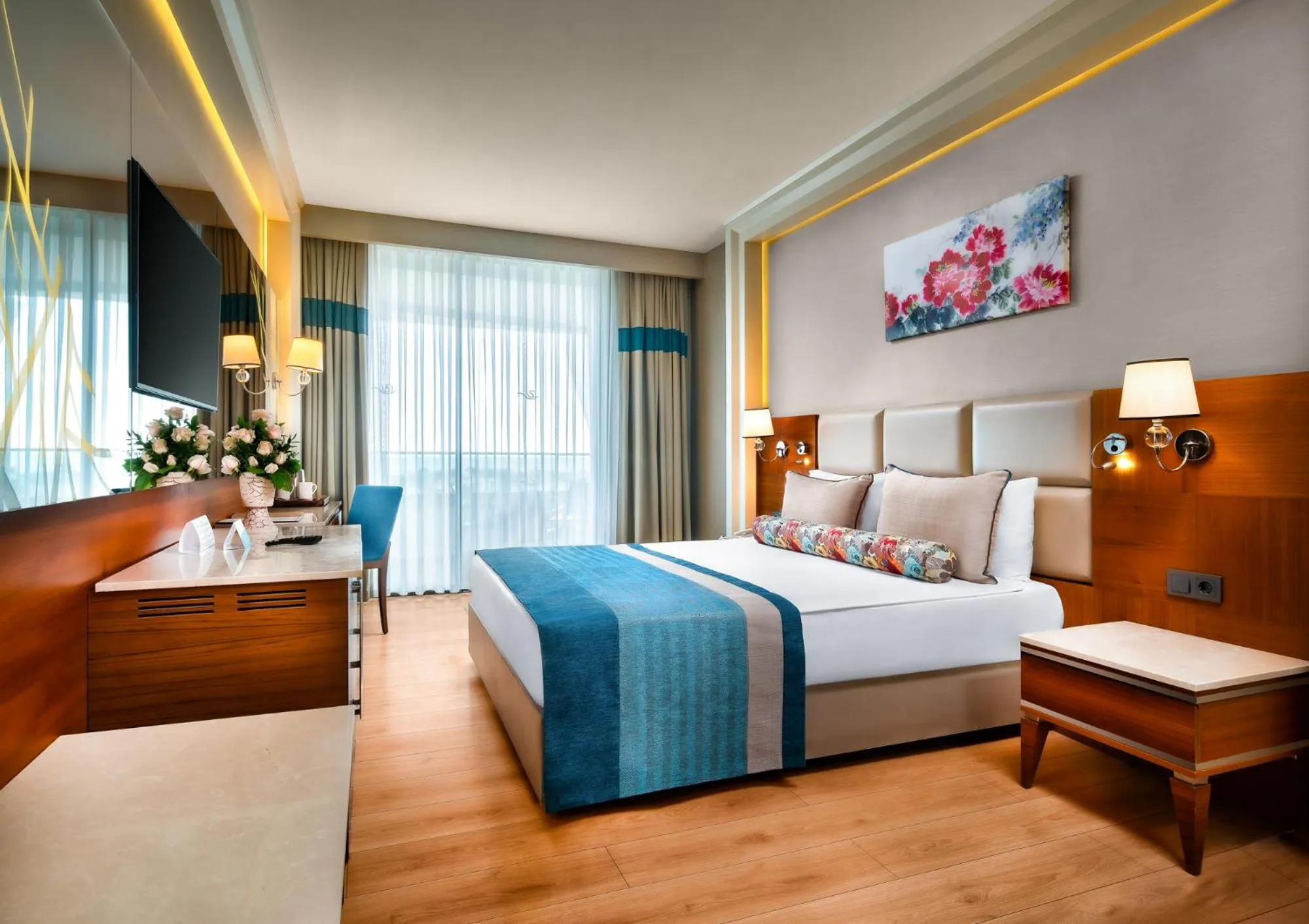 Bed in Sensitive Premium Resort & Spa