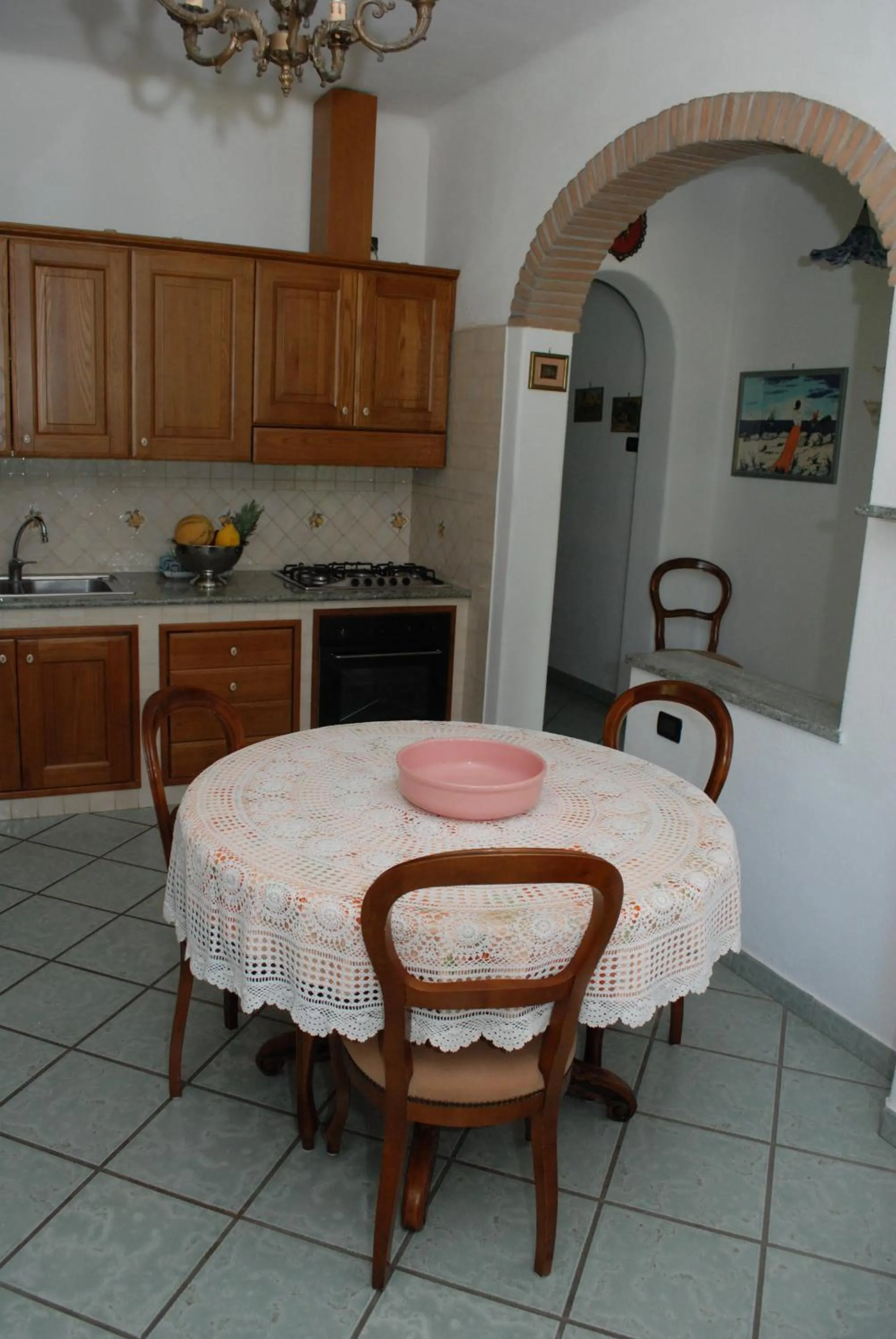 Kitchen or kitchenette in Residence Villa Cristina