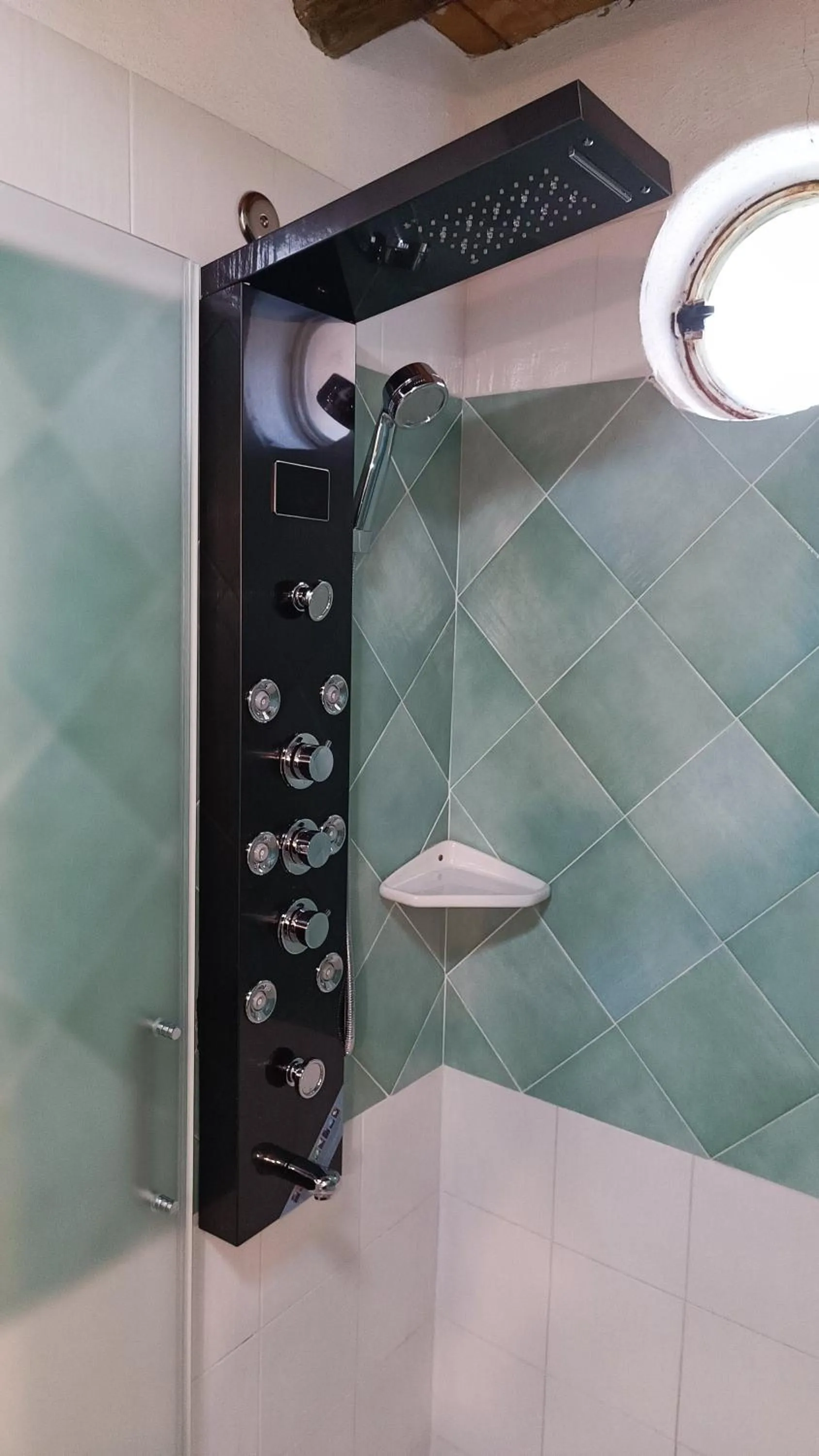 Shower in Residence Villa Cristina