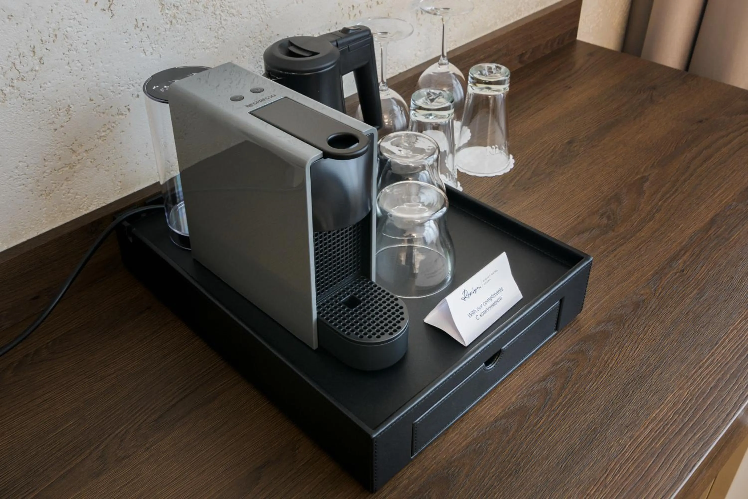 Coffee/tea facilities in Rosslyn Dimyat Hotel Varna