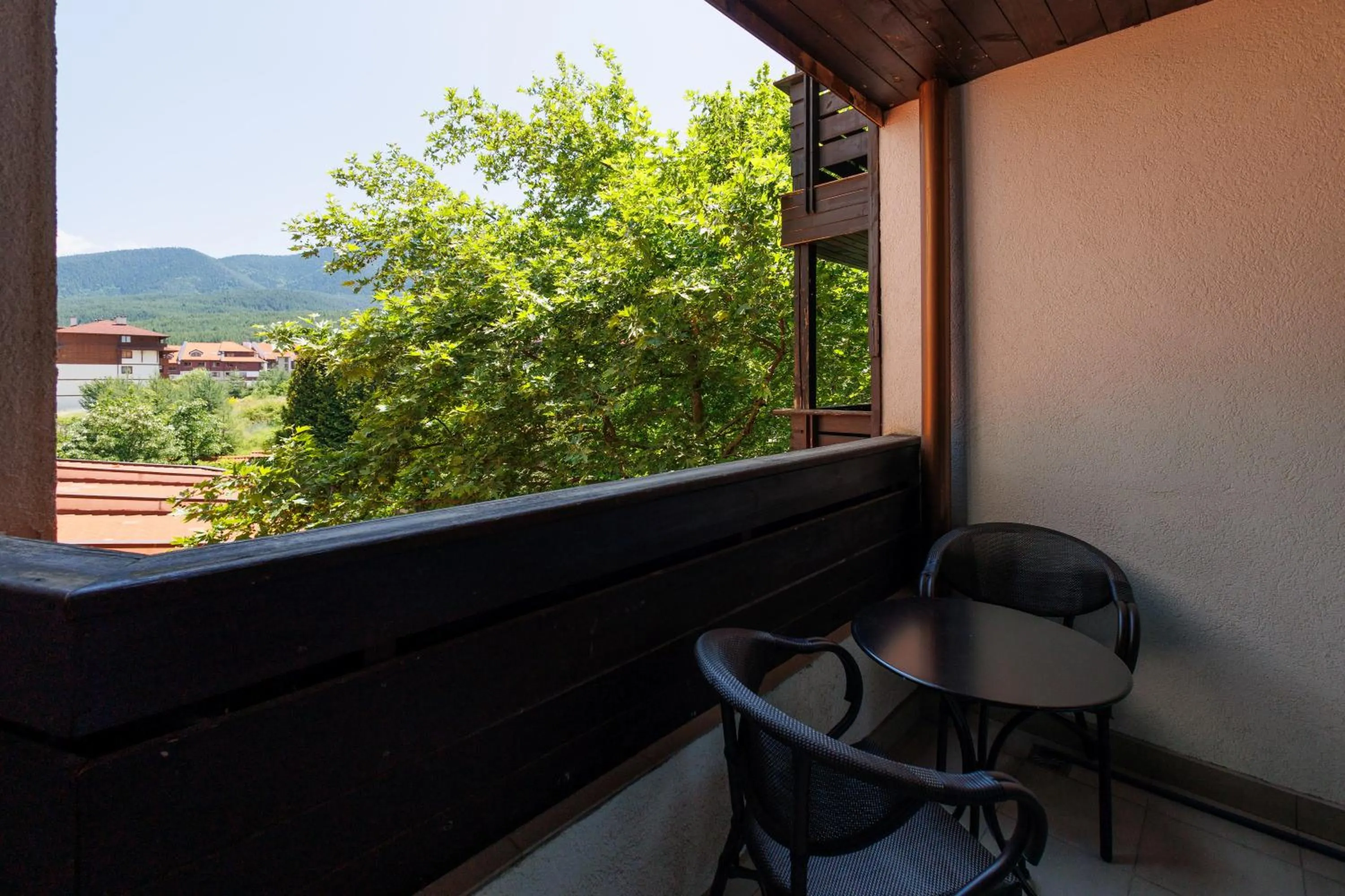 Balcony/Terrace in Hotel Casa Karina Bansko - Half Board & All Inclusive