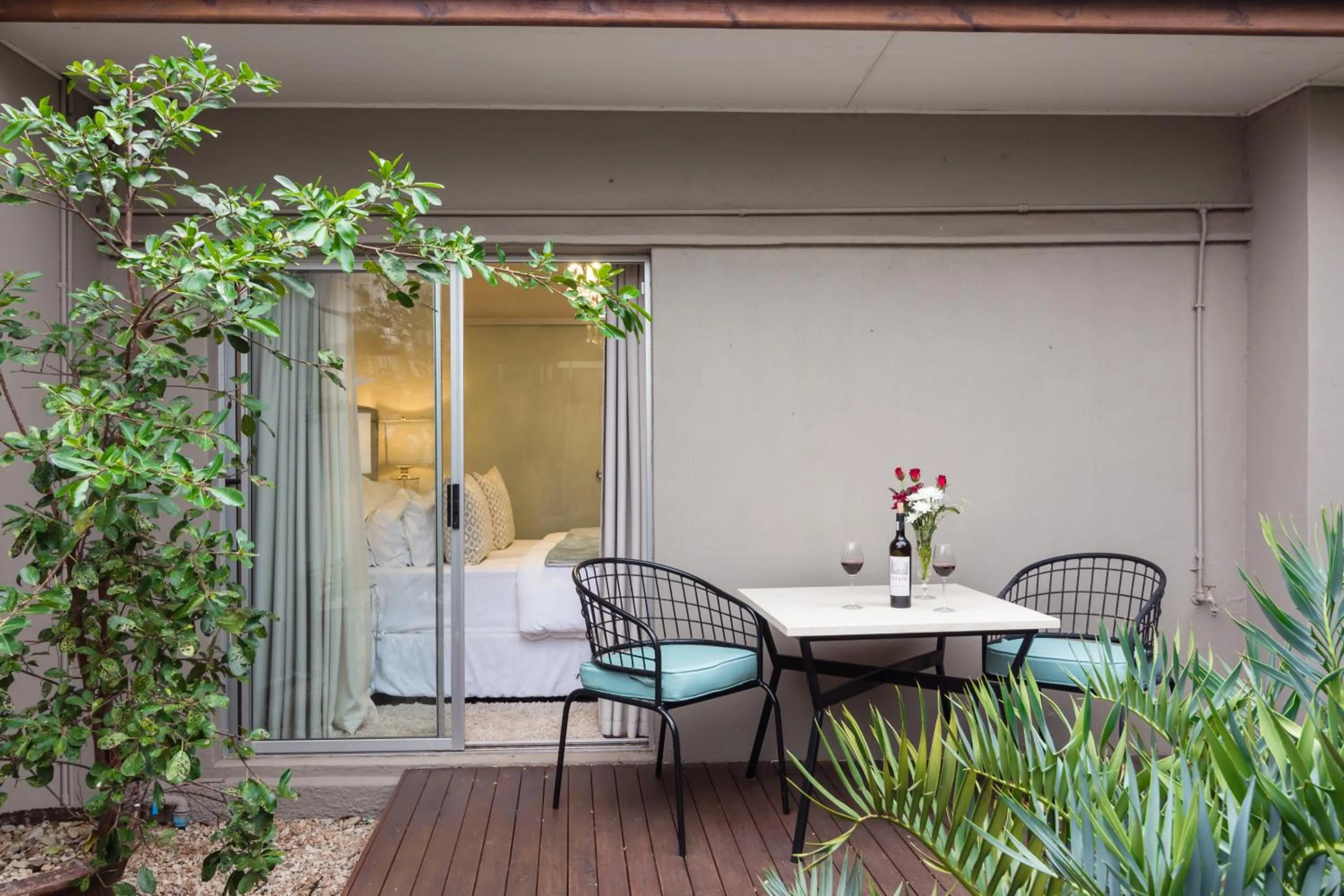 Patio in Island Way Villa