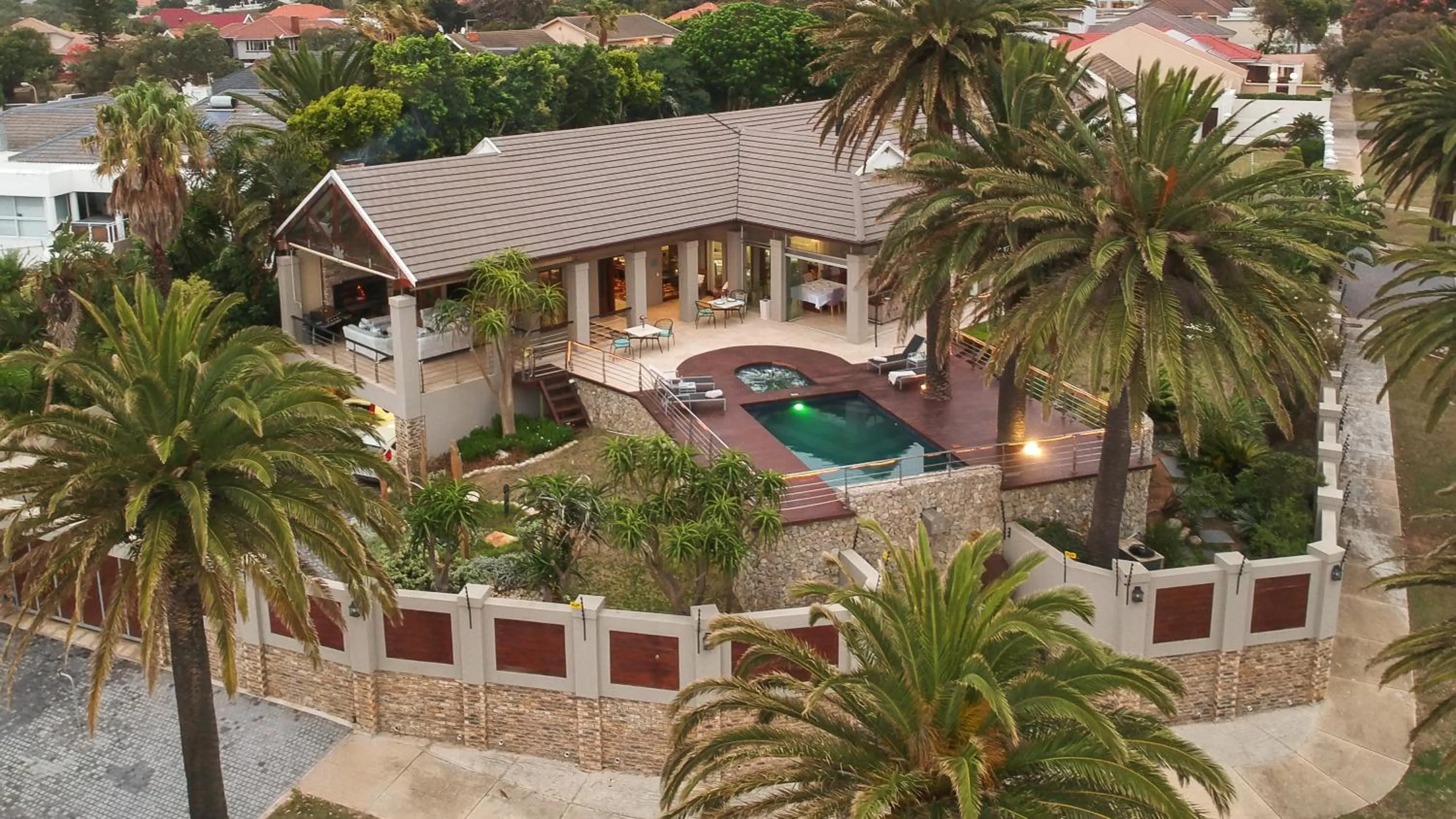 Bird's eye view in Island Way Villa