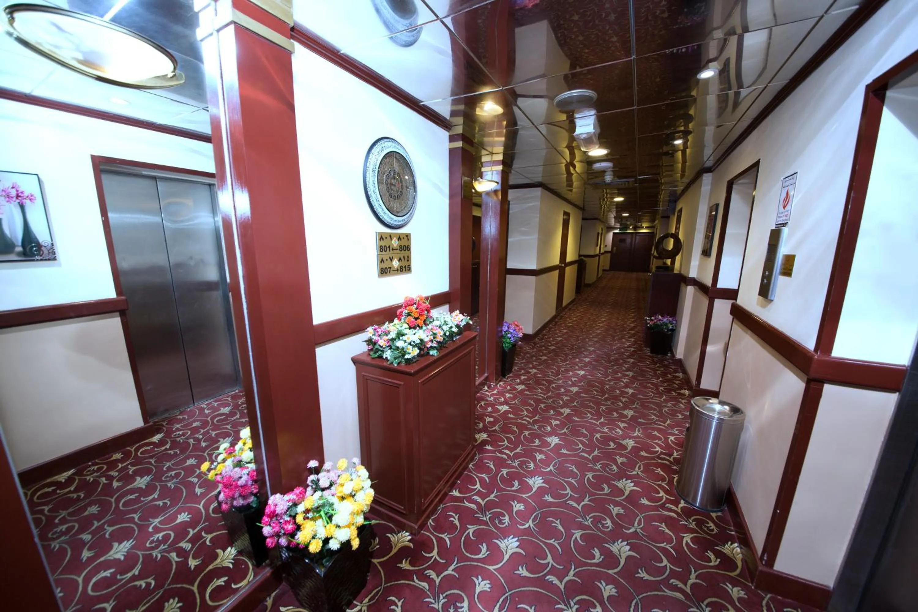 Decorative detail in Al Khaleej Grand Hotel