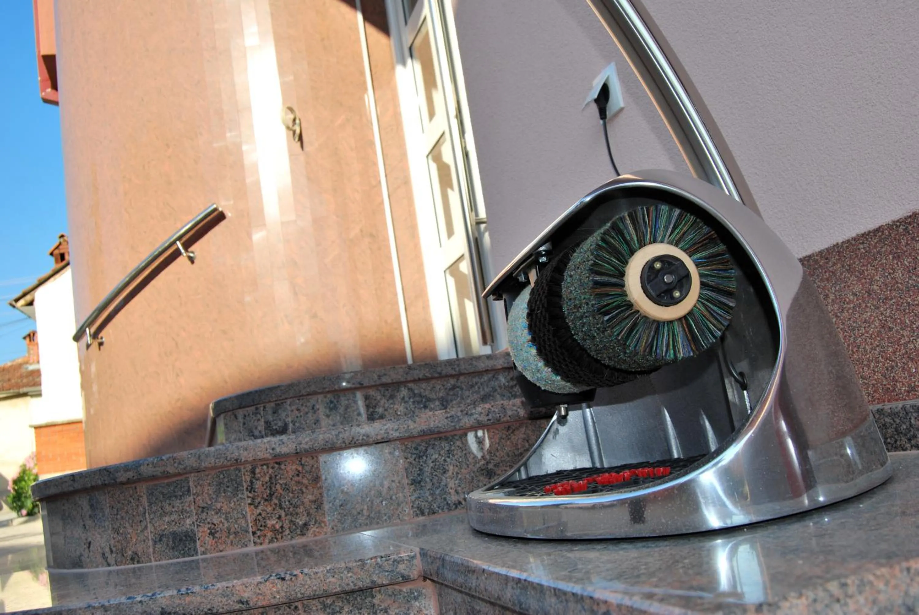 Decorative detail in Villa Milka