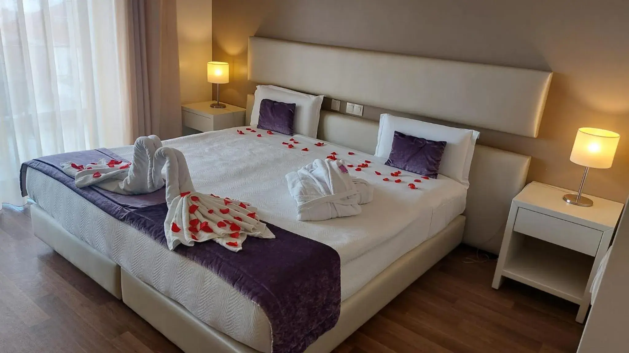 Bed in Hotel Monte Lírio Bed in Hotel Monte Lírio