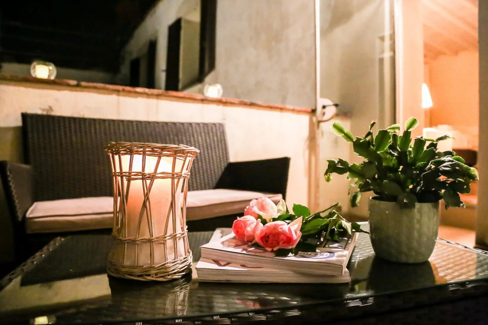 Patio in Apartments Florence - Ricasoli Terrace