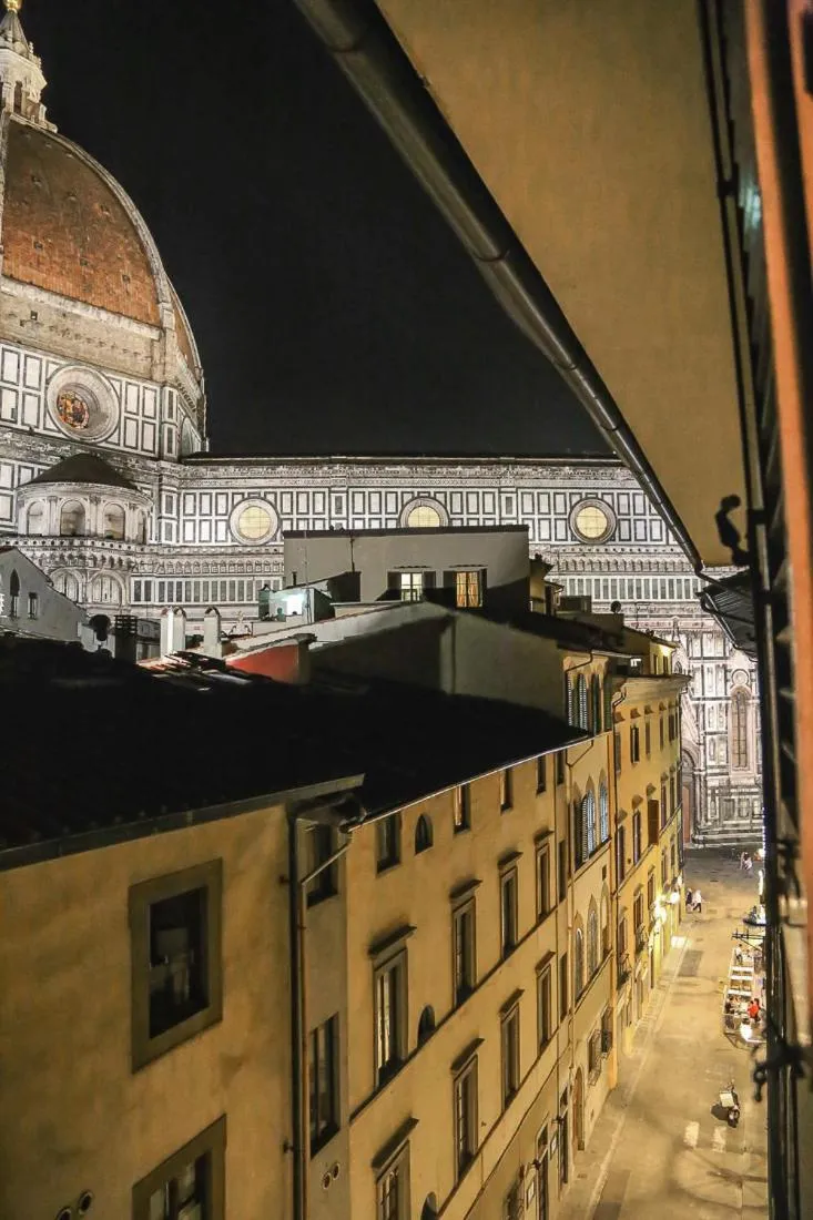 City view in Apartments Florence - Ricasoli Terrace
