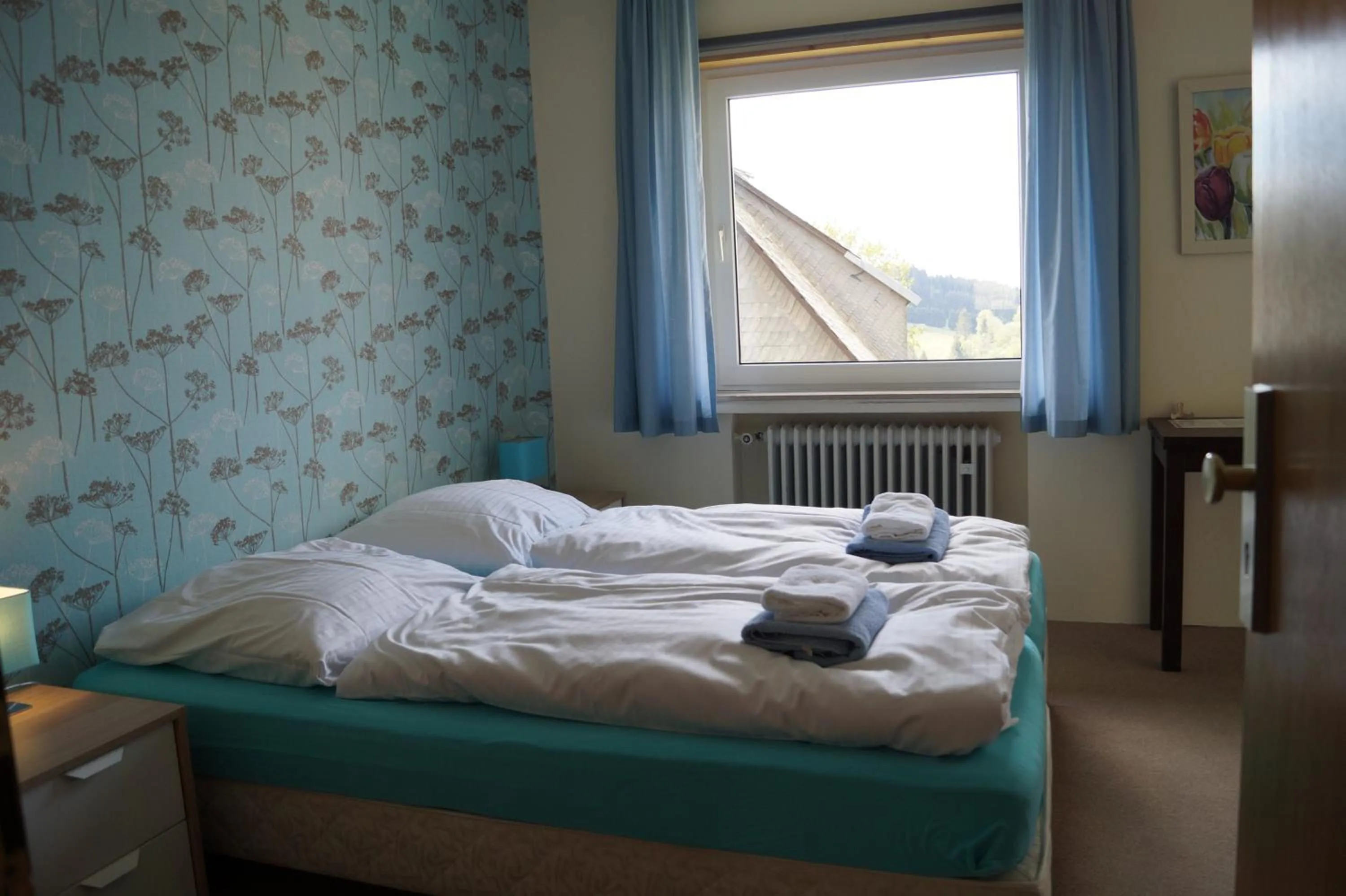 Twin Room with Private Bathroom in Hotel Pension De Gasterei