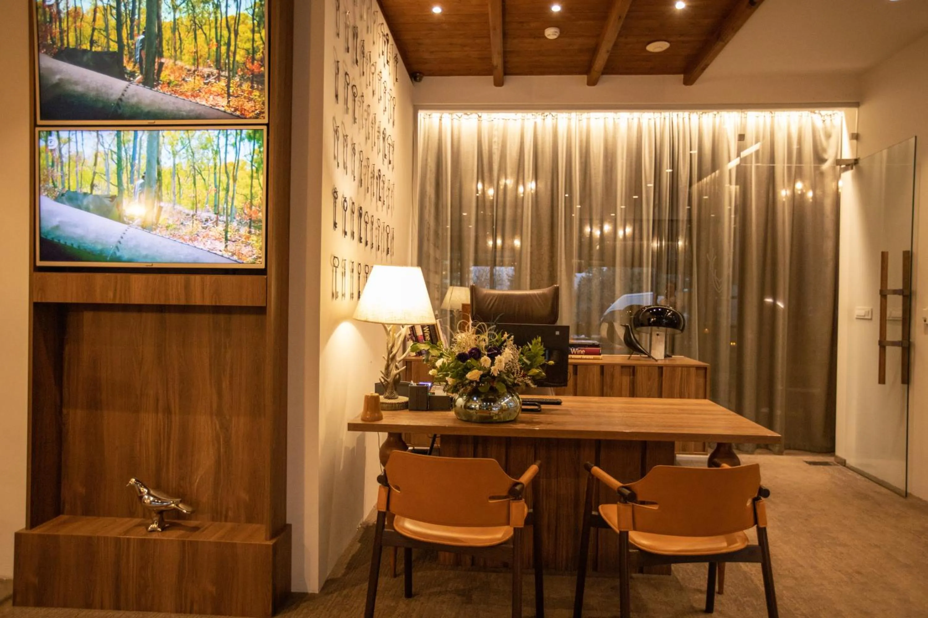 Lobby or reception in The Hunter's Lodge Kamnik