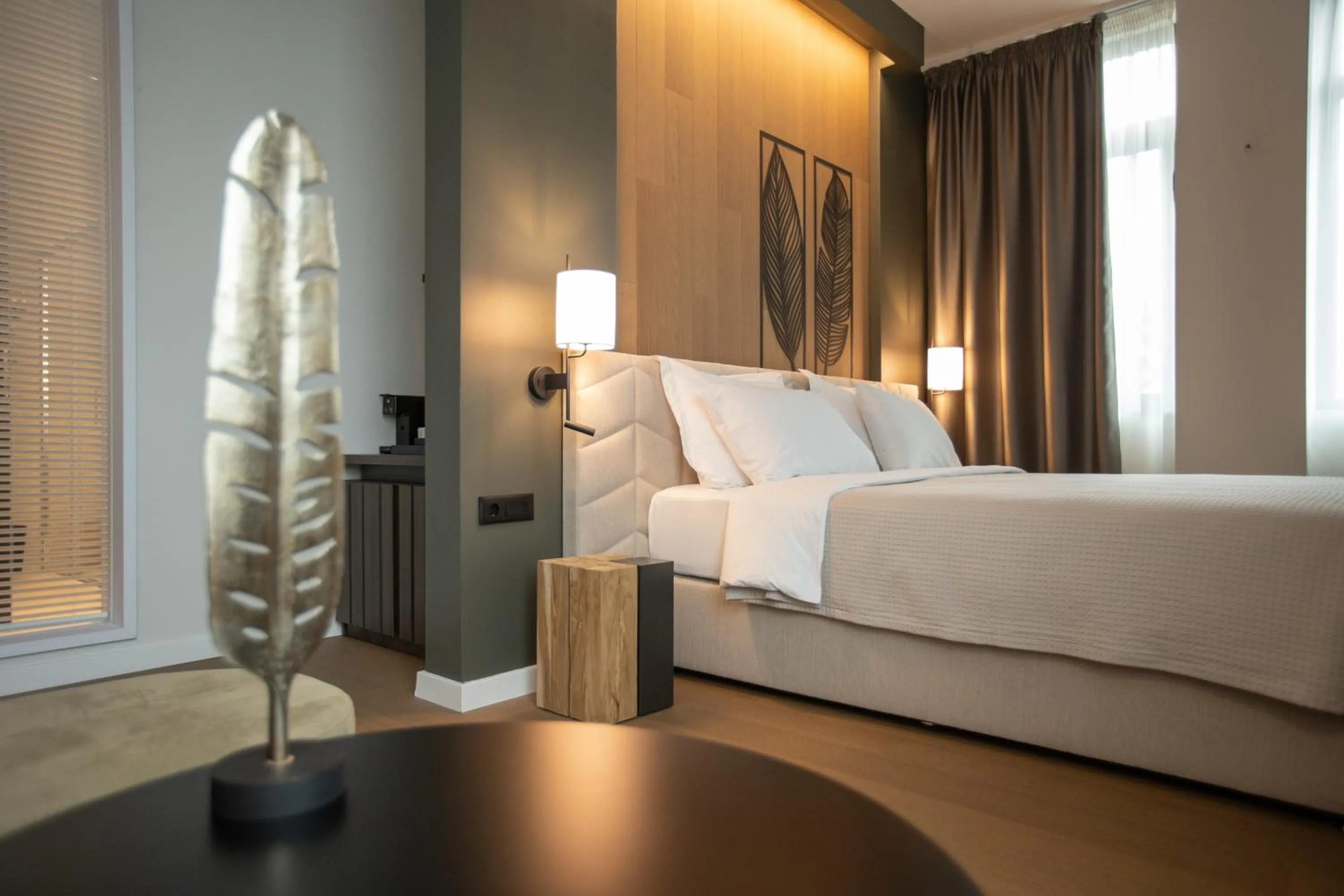 Bed in The Hunter's Lodge Kamnik