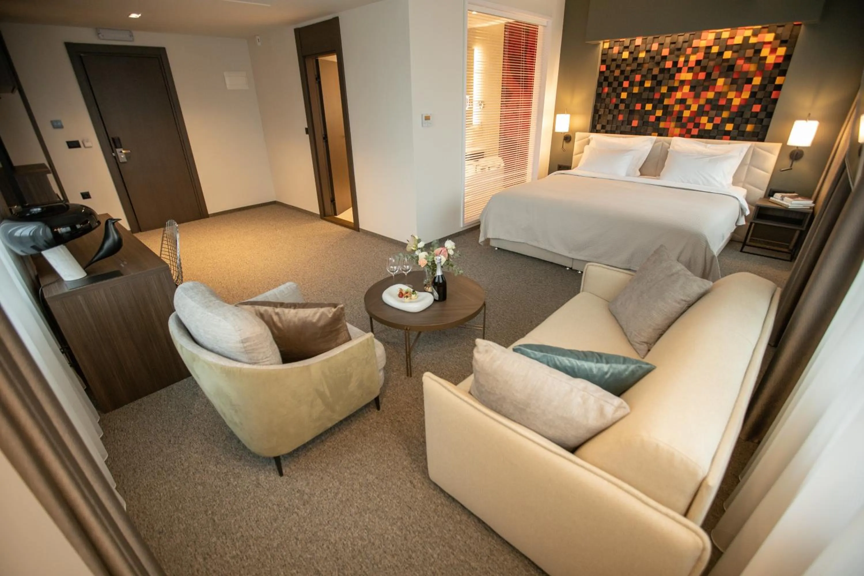 Bed in The Hunter's Lodge Kamnik