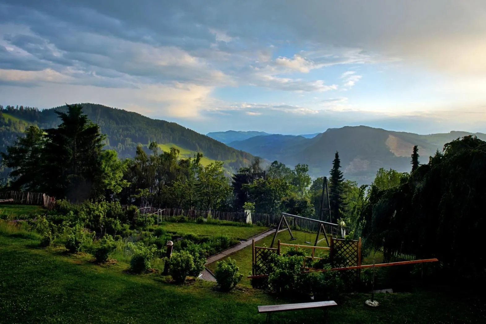 On site in Biolandhaus Arche