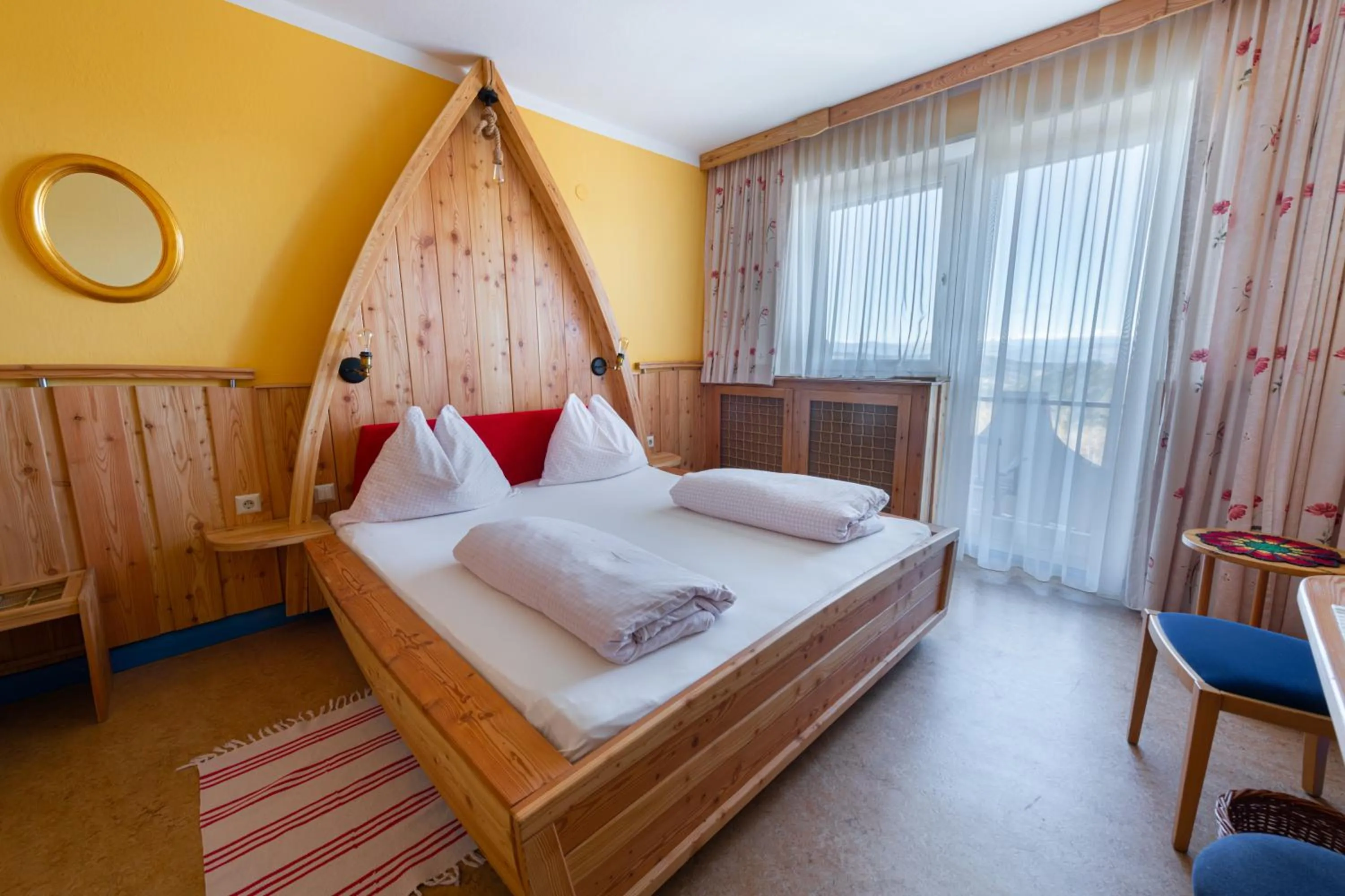 Bedroom, Bed in Biolandhaus Arche