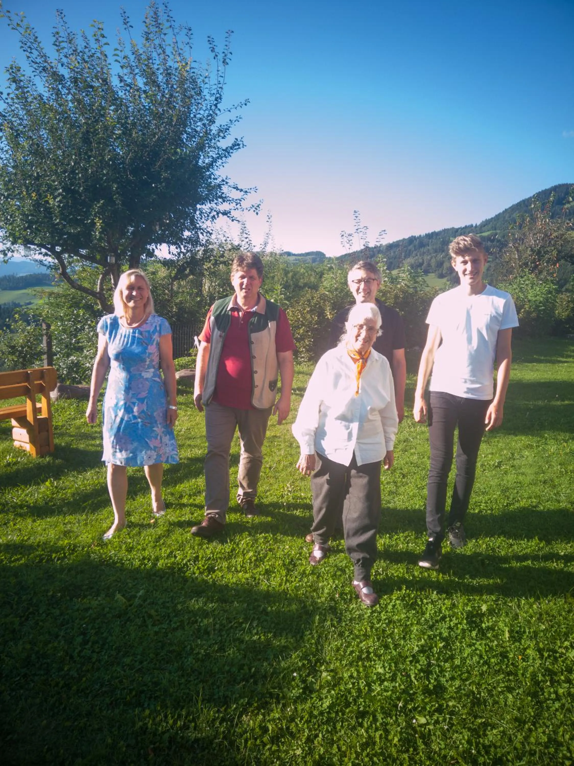 People in Biolandhaus Arche