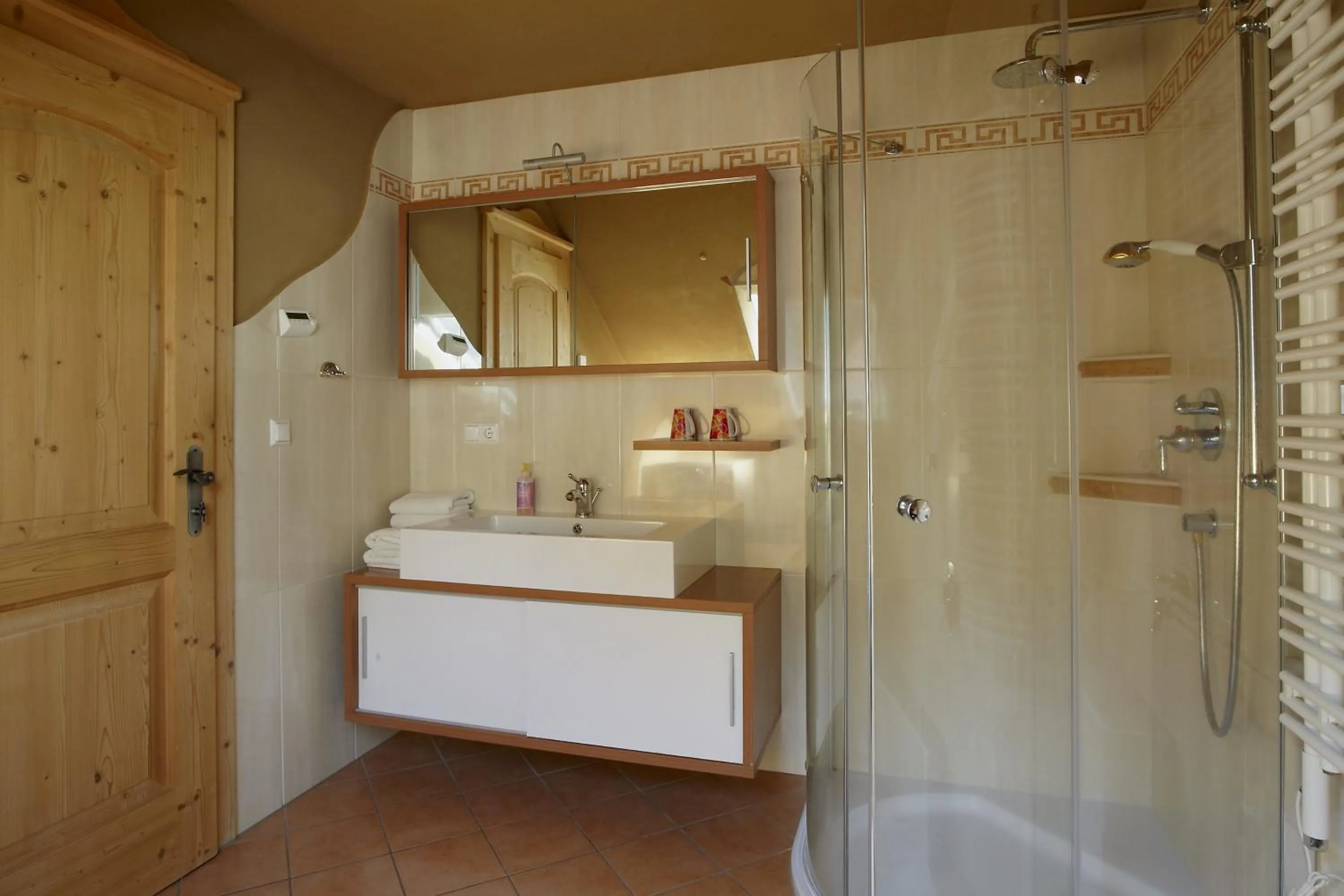 Bathroom in Biolandhaus Arche