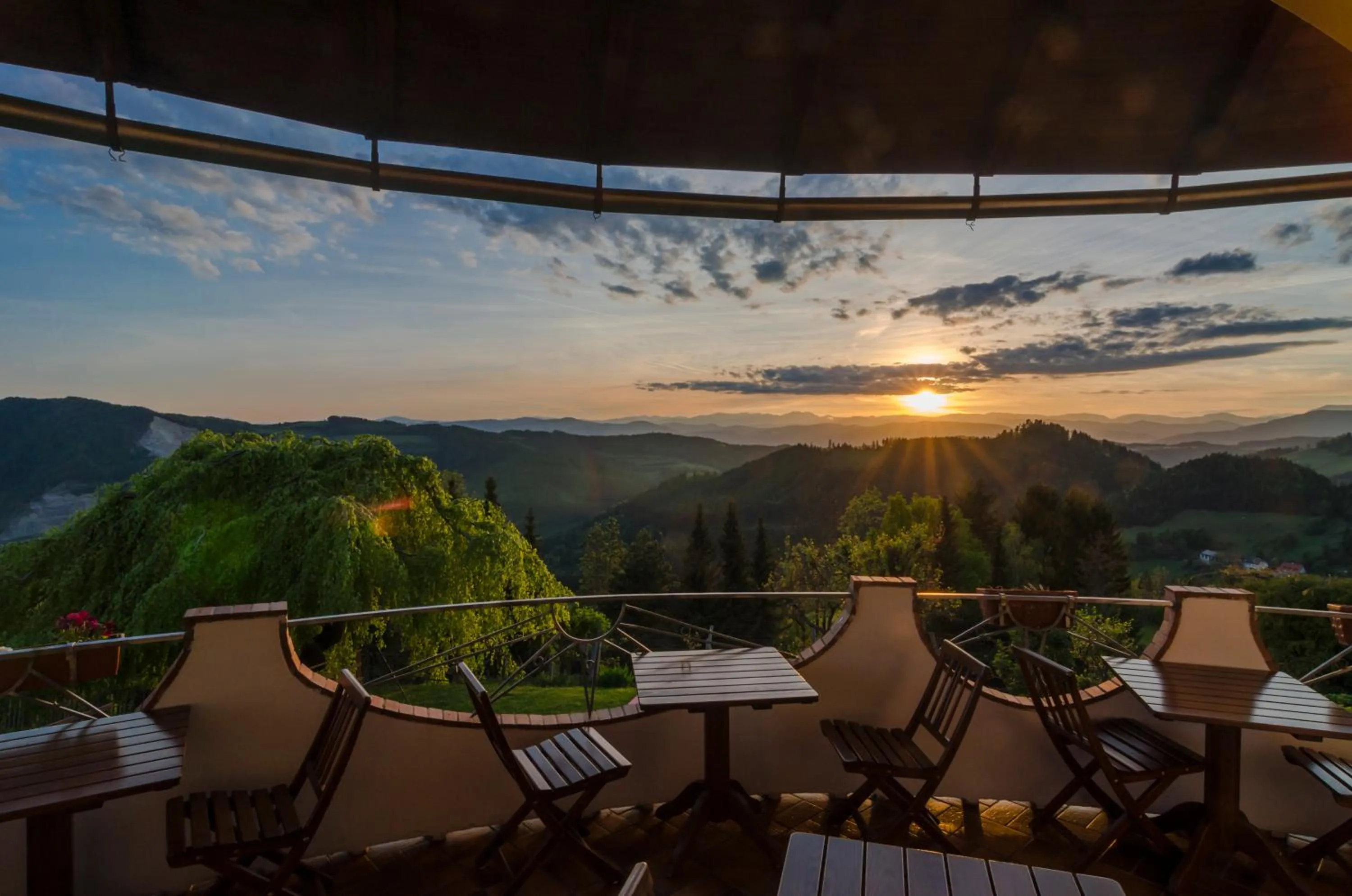 Landmark view in Biolandhaus Arche