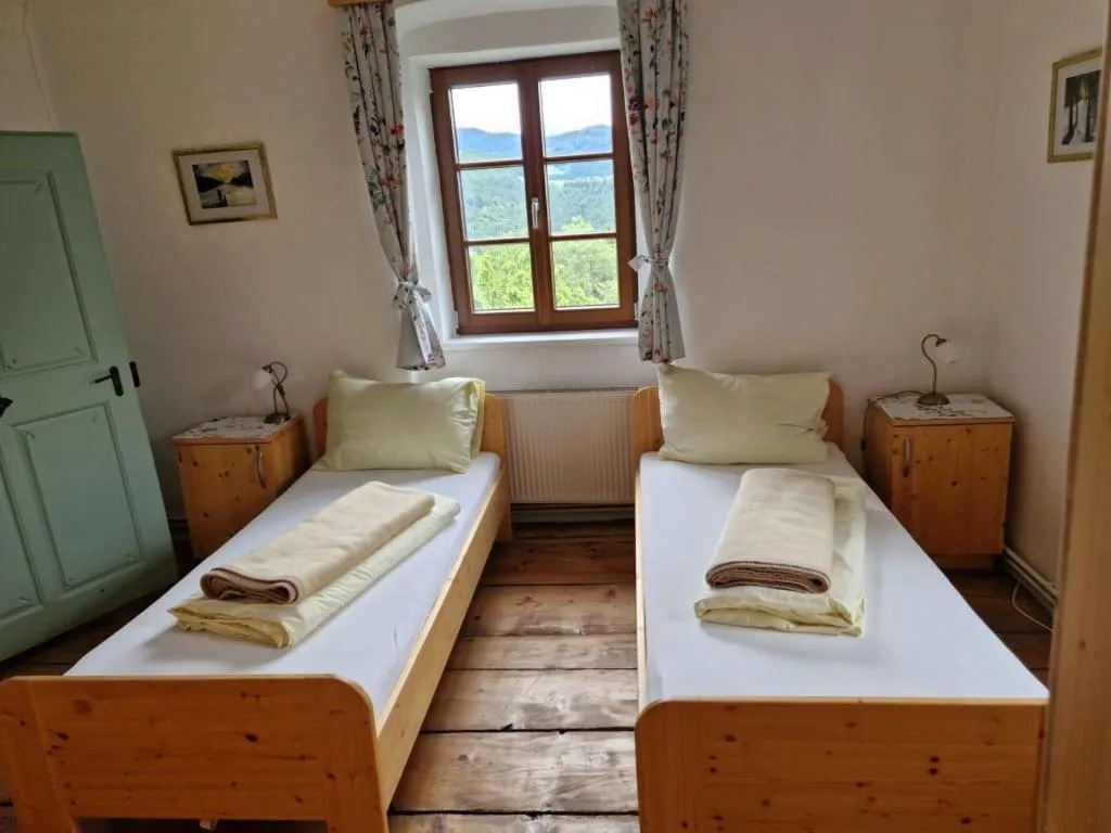 Bed in Biolandhaus Arche