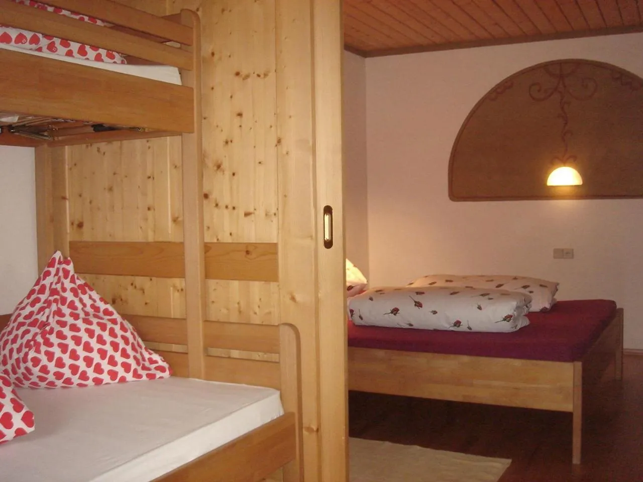 Bed in Biolandhaus Arche