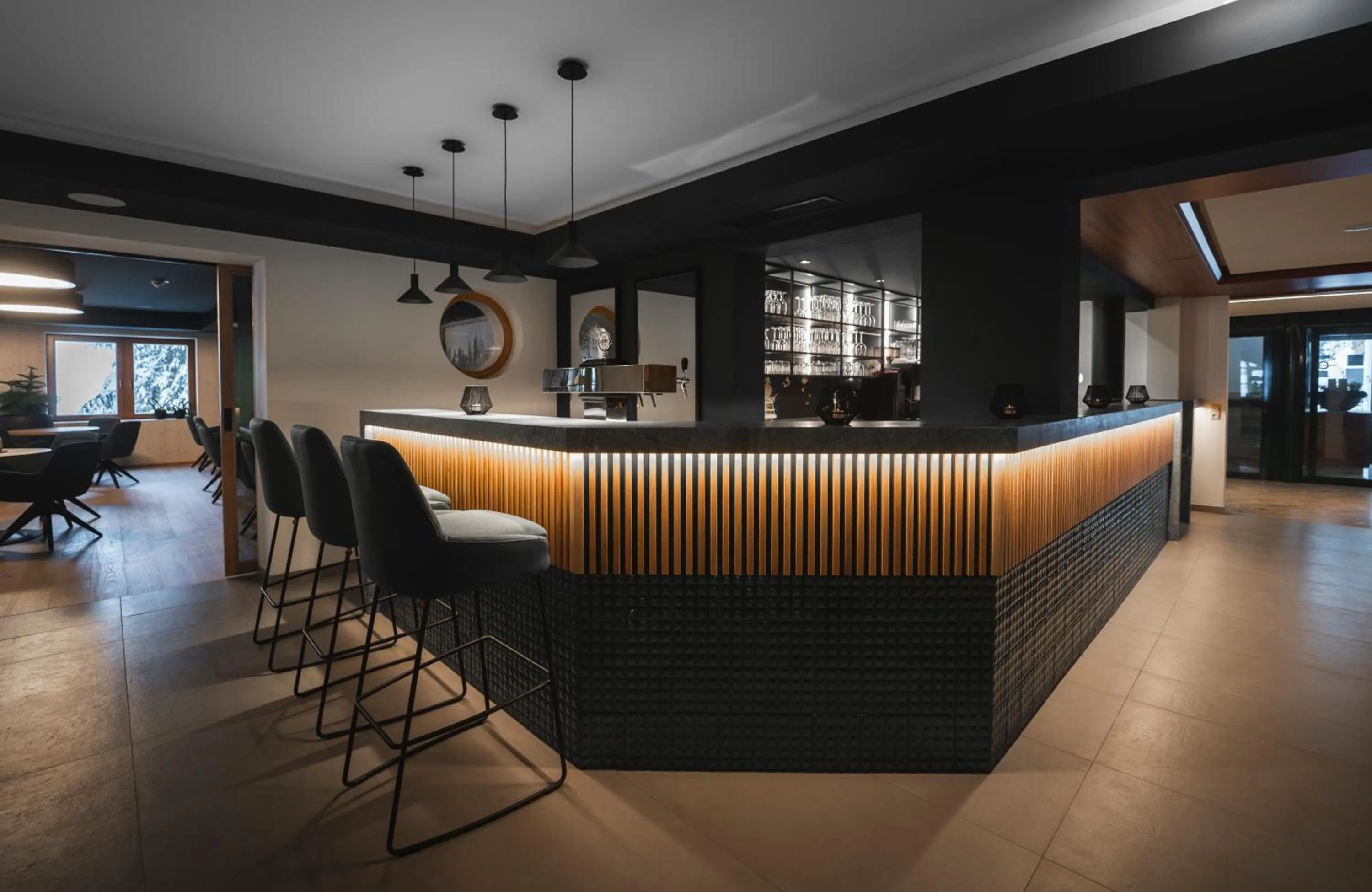 Lounge or bar in Genusshotel Fichtenhof