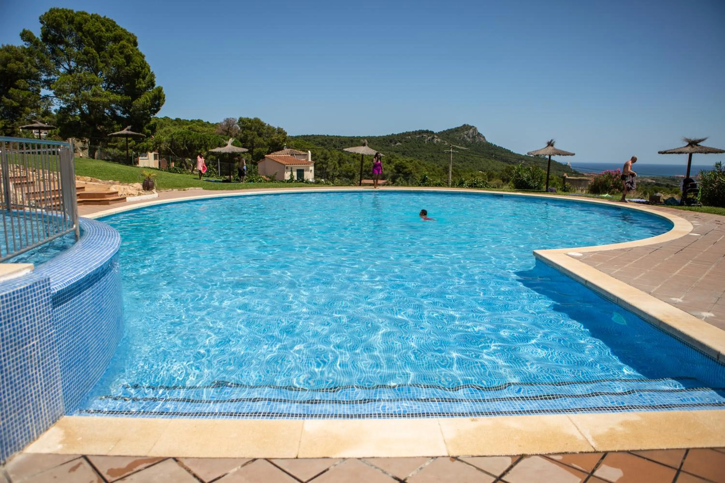 Pool view in RVApartaments Club Torrevella