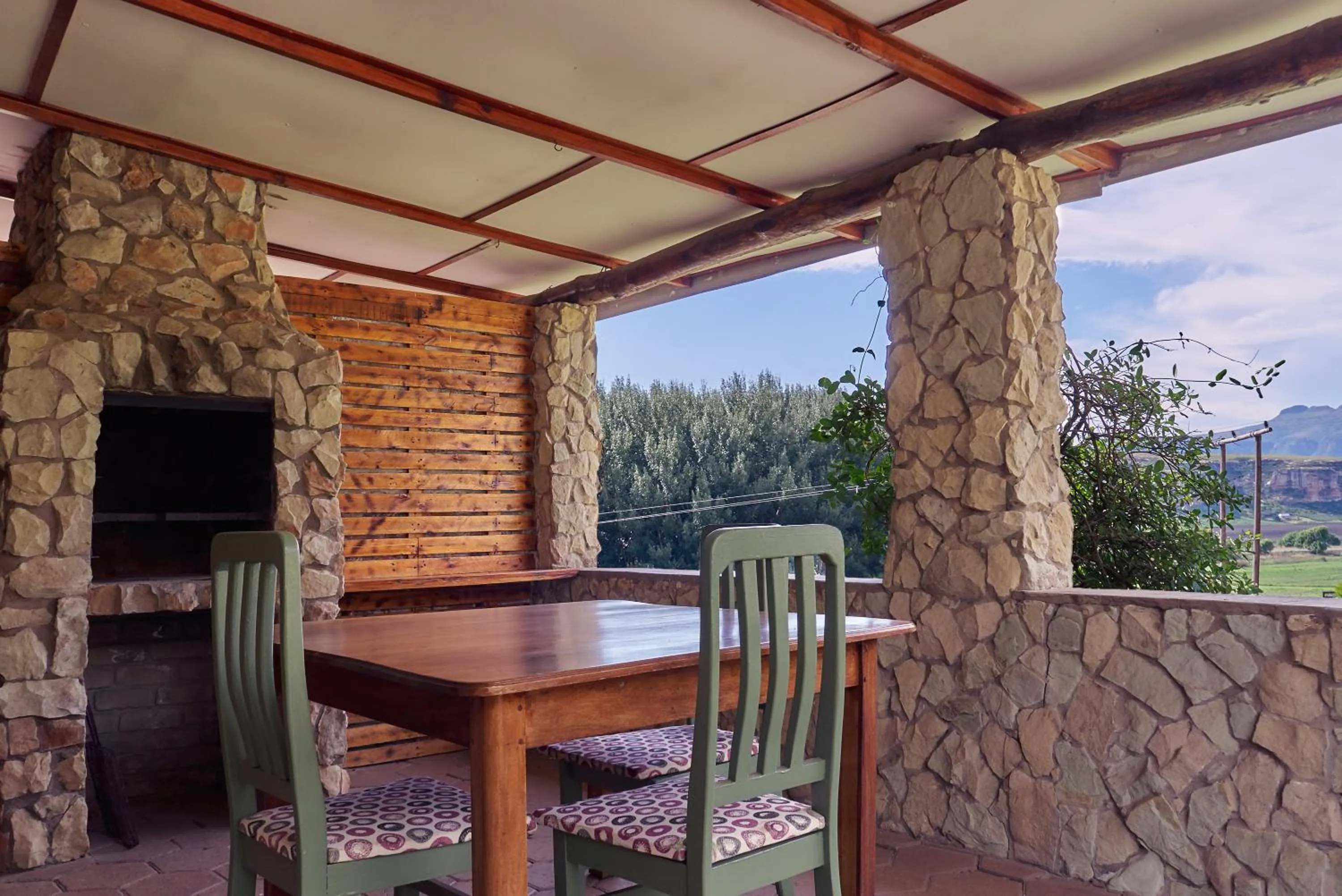 Patio in Linwood Guest Farm
