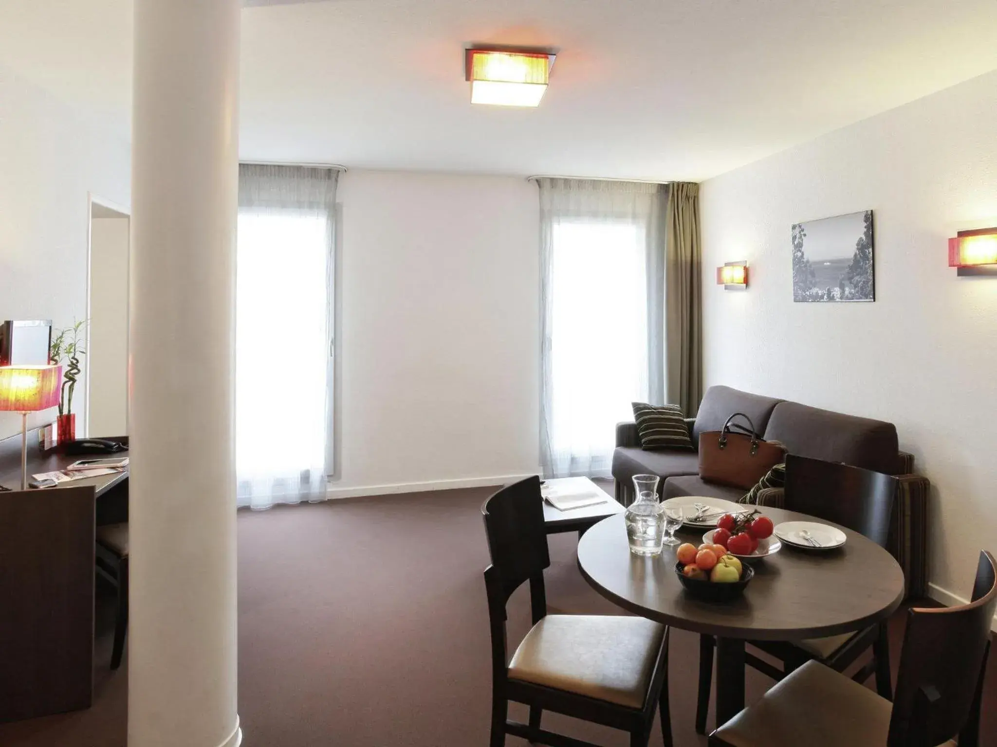 Bedroom in Aparthotel Adagio Access Marseille Saint Charles Bedroom in Aparthotel Adagio Access Marseille Saint Charles