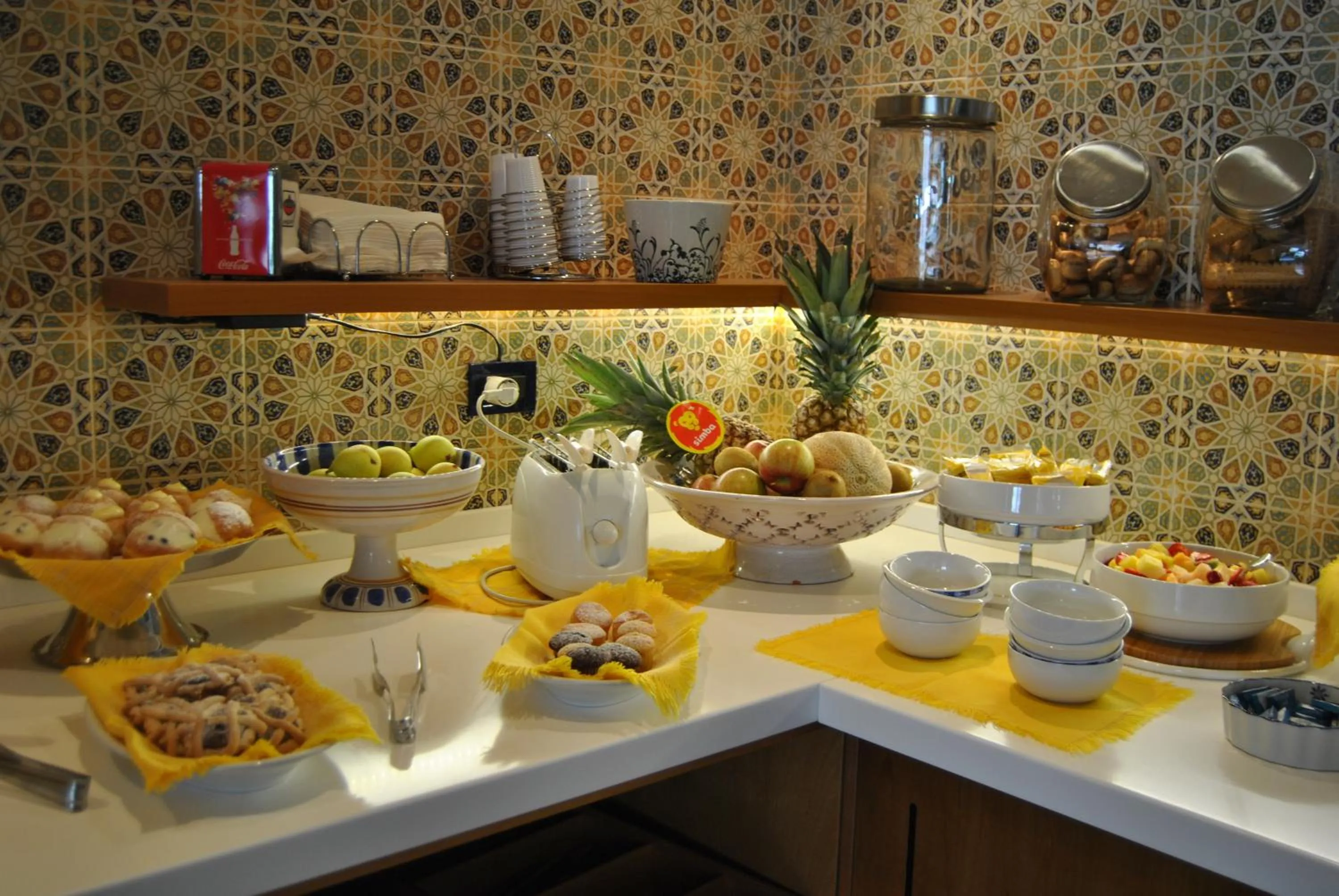 Food and drinks in Hotel Ristorante Mediterraneo Faro