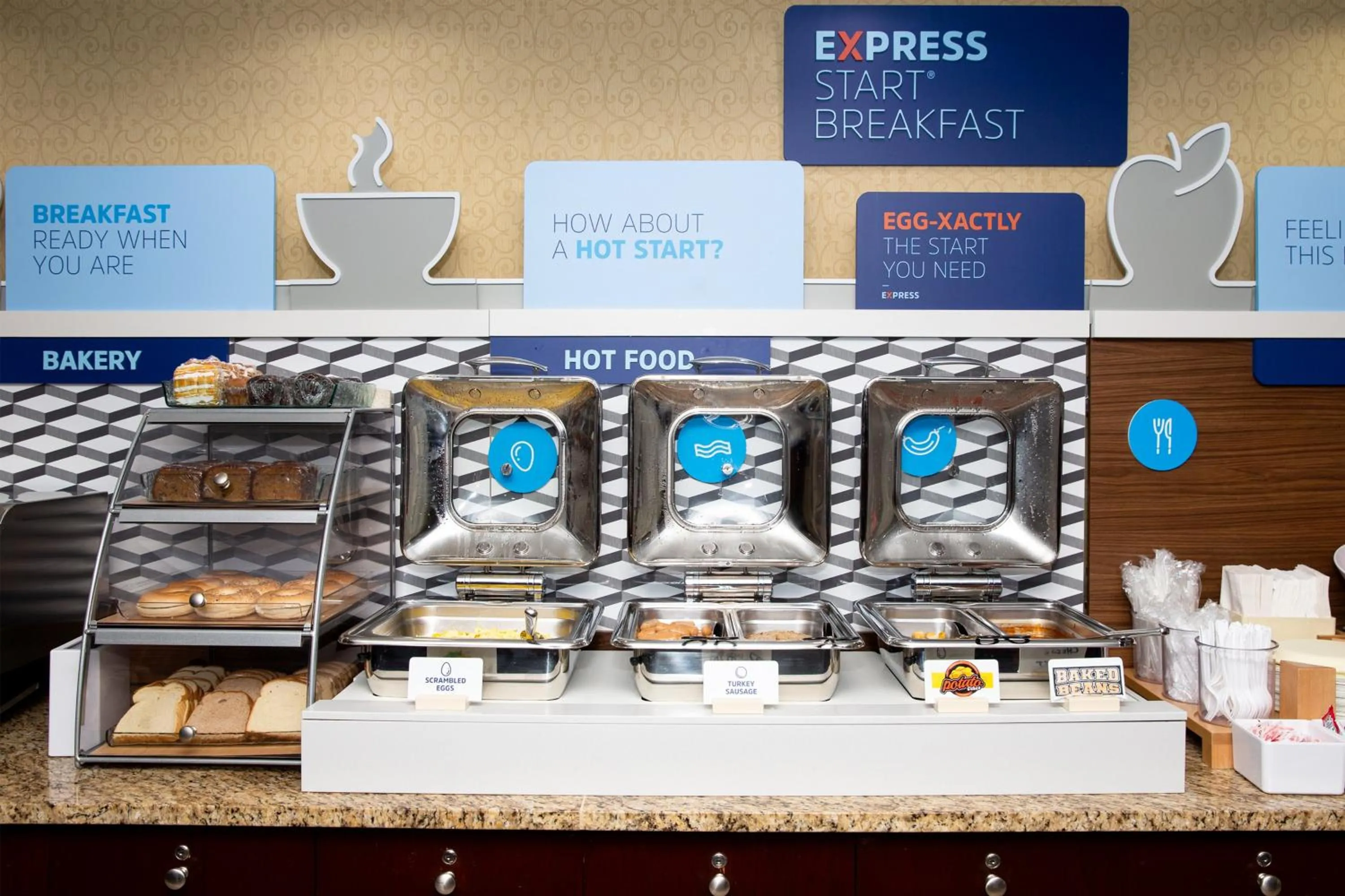 Breakfast in Holiday Inn Express Hotel & Suites Edson by IHG