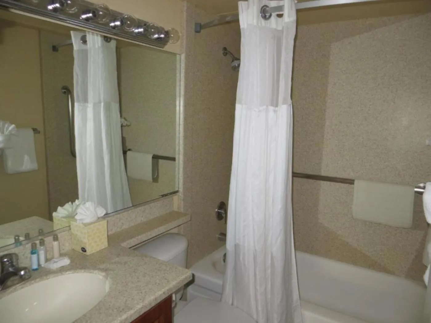 Bathroom in GetAways at the Jockey Club