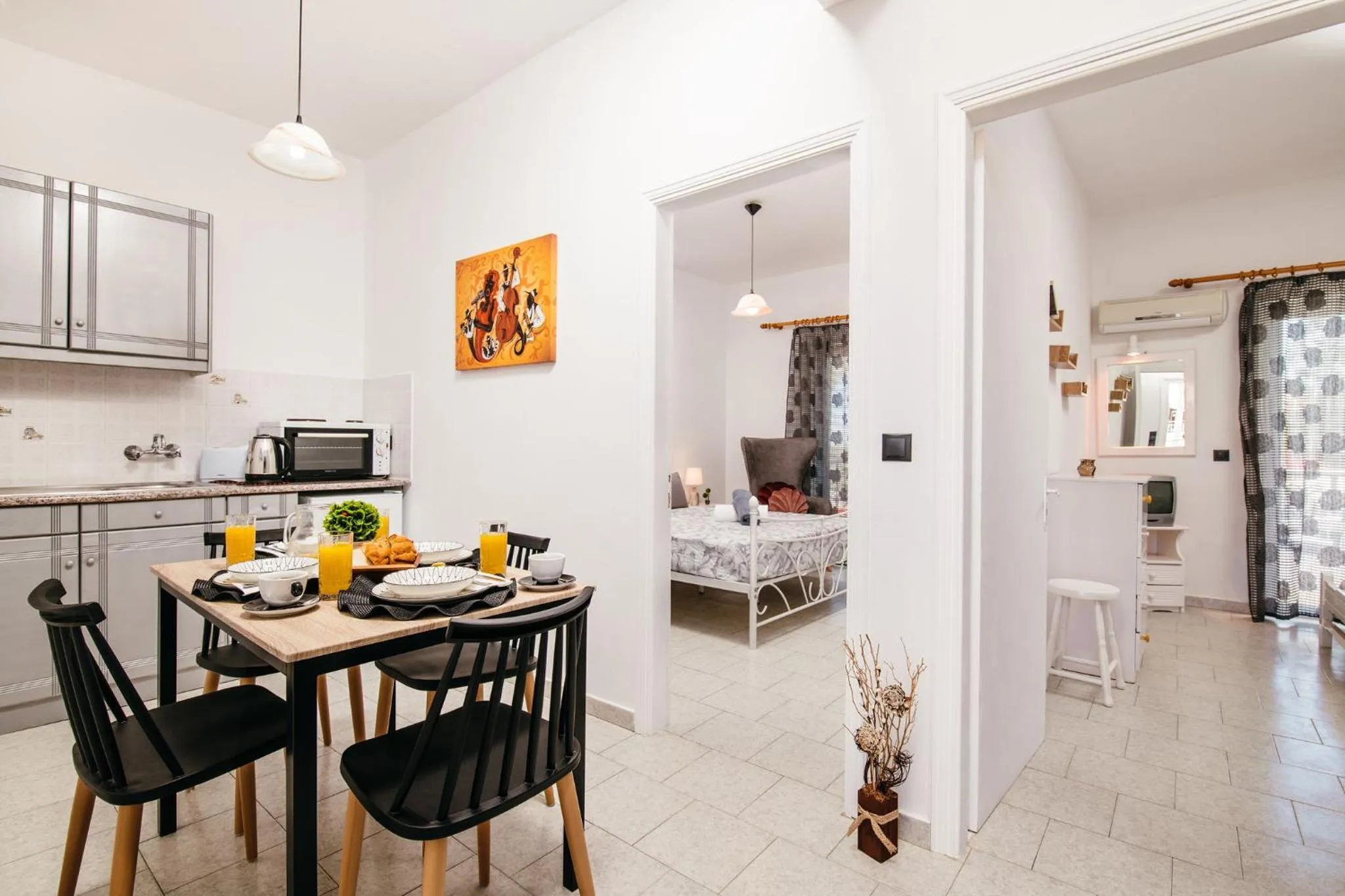Dining area in Villa Corali Apartments Sea Breath & Pool