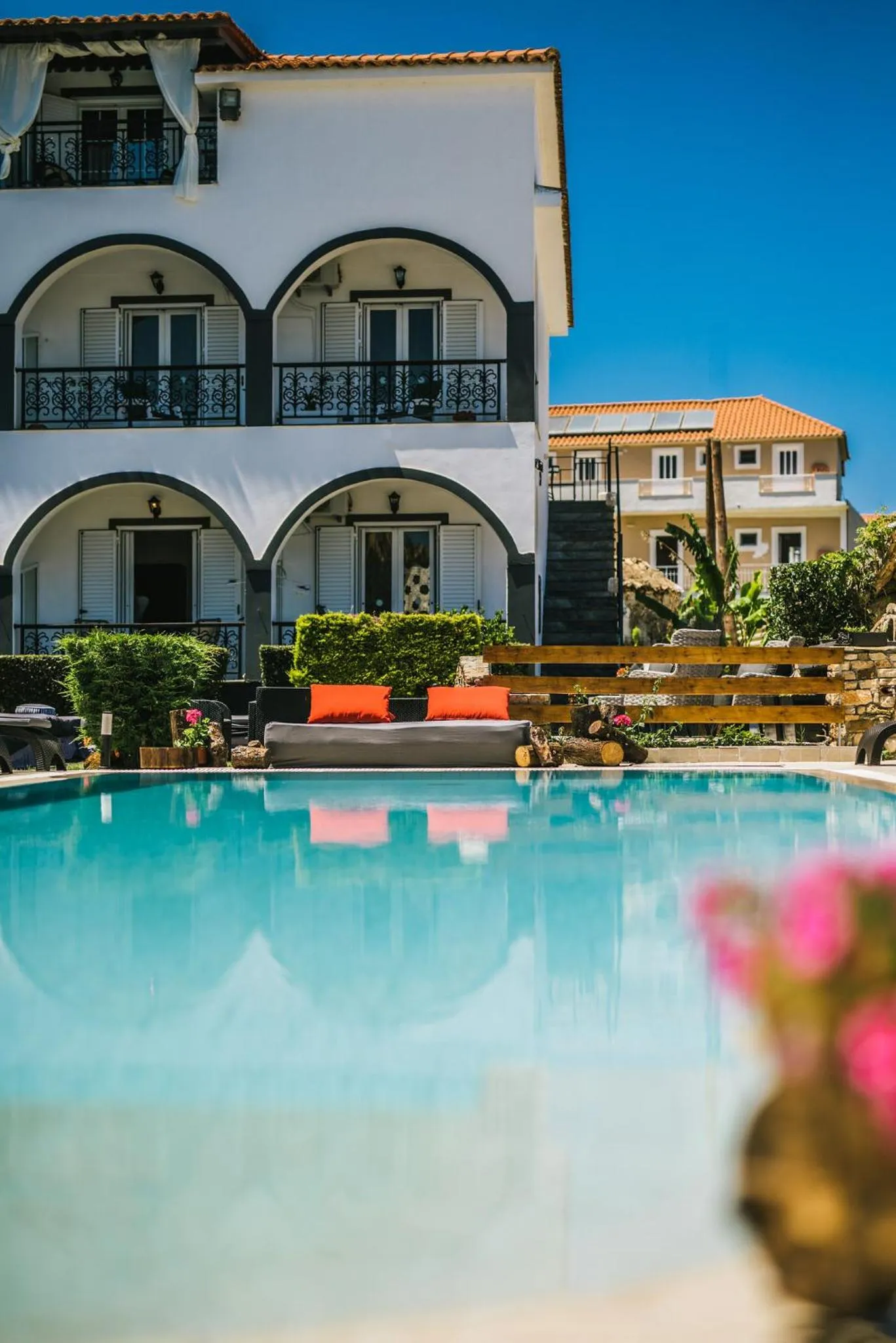 Property building in Villa Corali Apartments Sea Breath & Pool