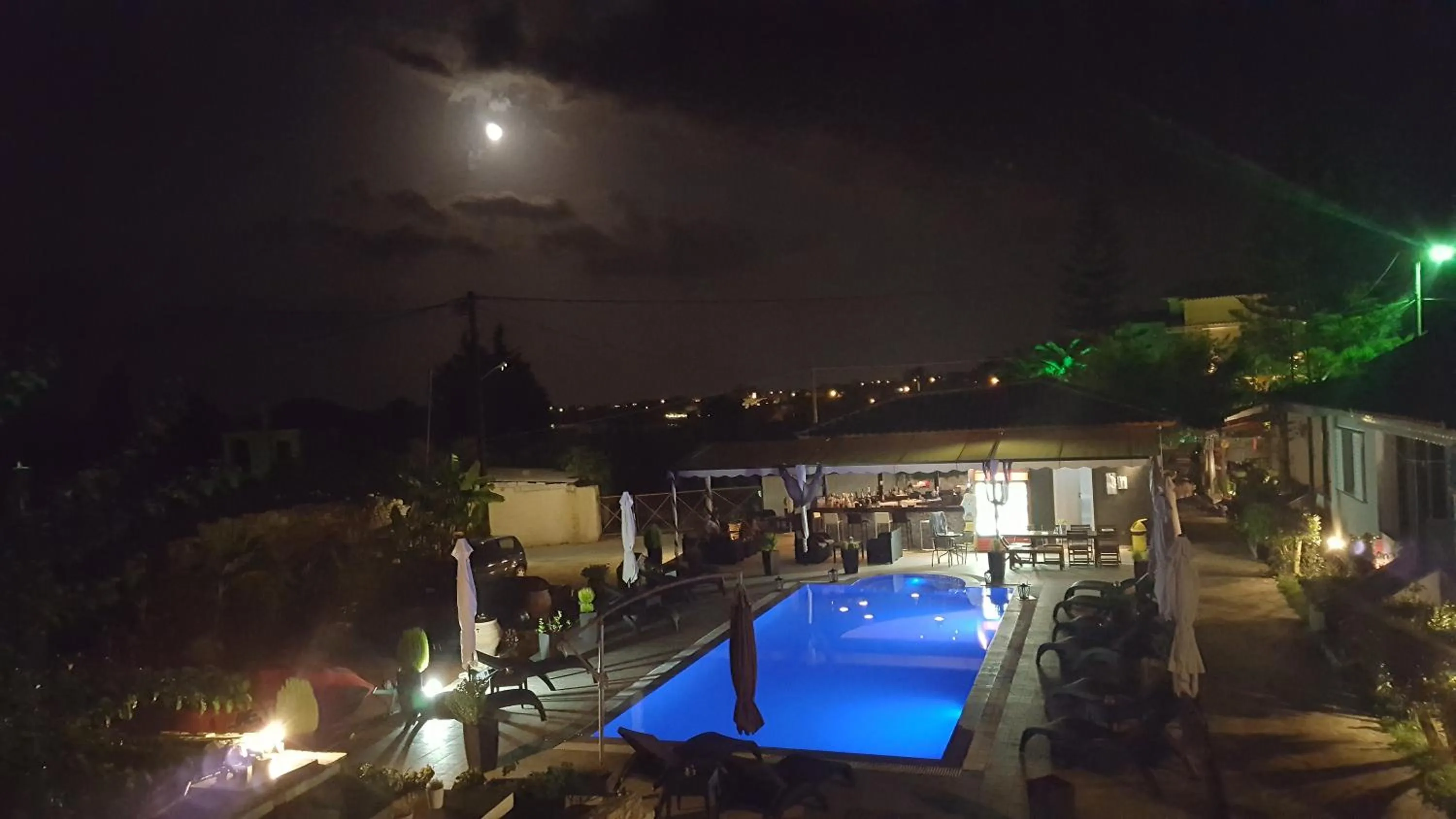 Swimming pool in Villa Corali Apartments Sea Breath & Pool