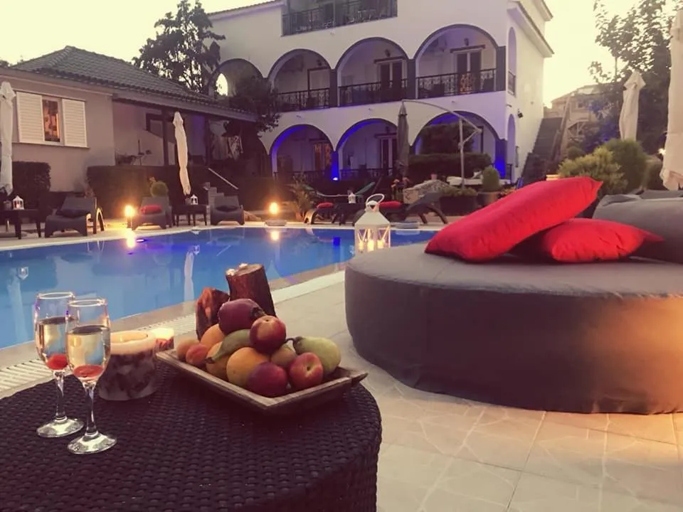 Swimming pool in Villa Corali Apartments Sea Breath & Pool