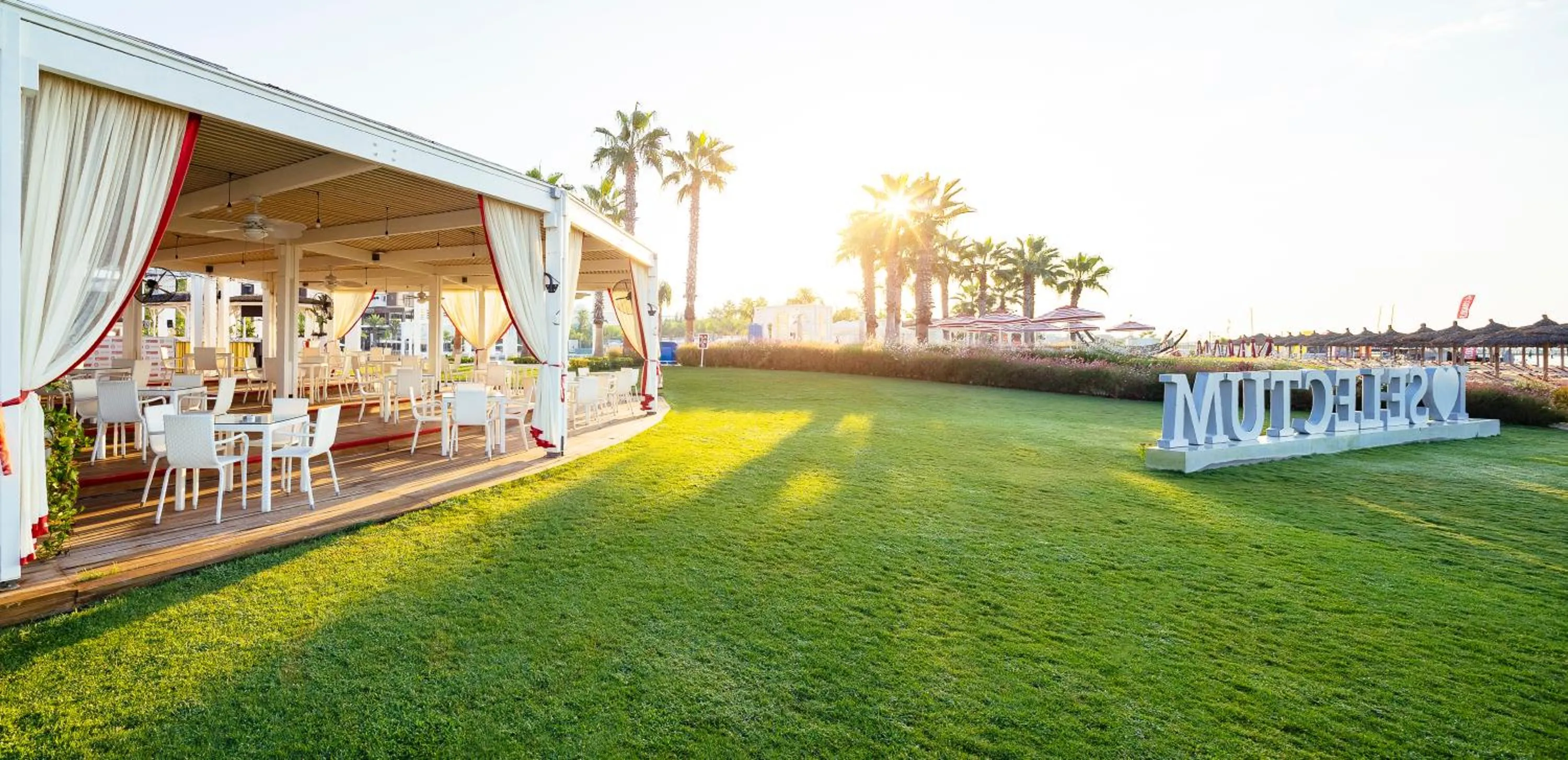 Dining area in Selectum Luxury Resort Belek