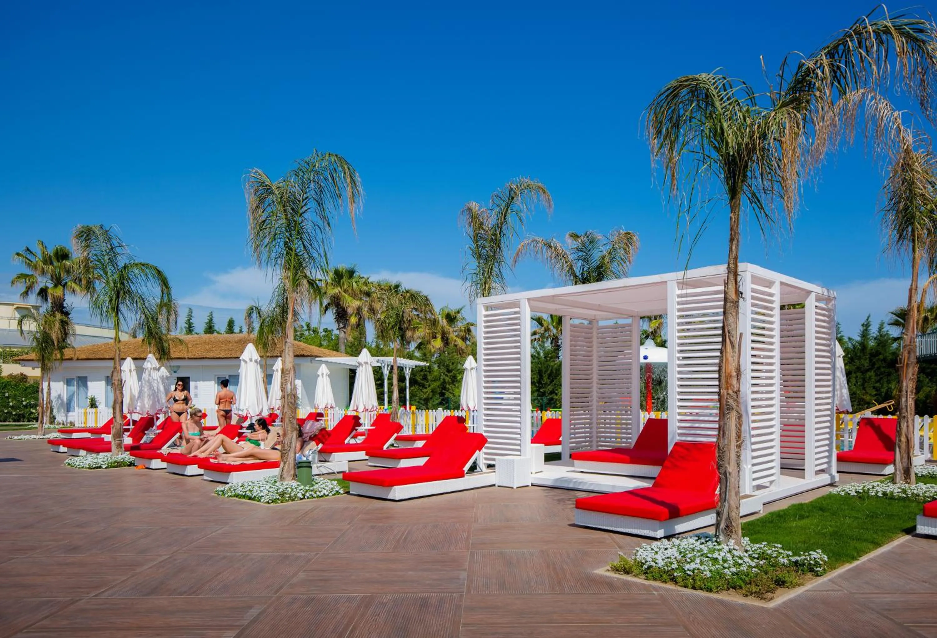 Beach in Selectum Luxury Resort Belek