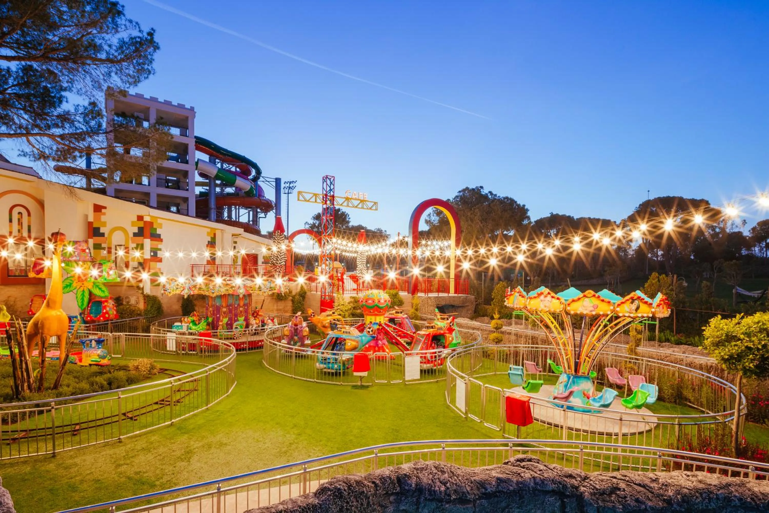 Children play ground in Selectum Luxury Resort Belek